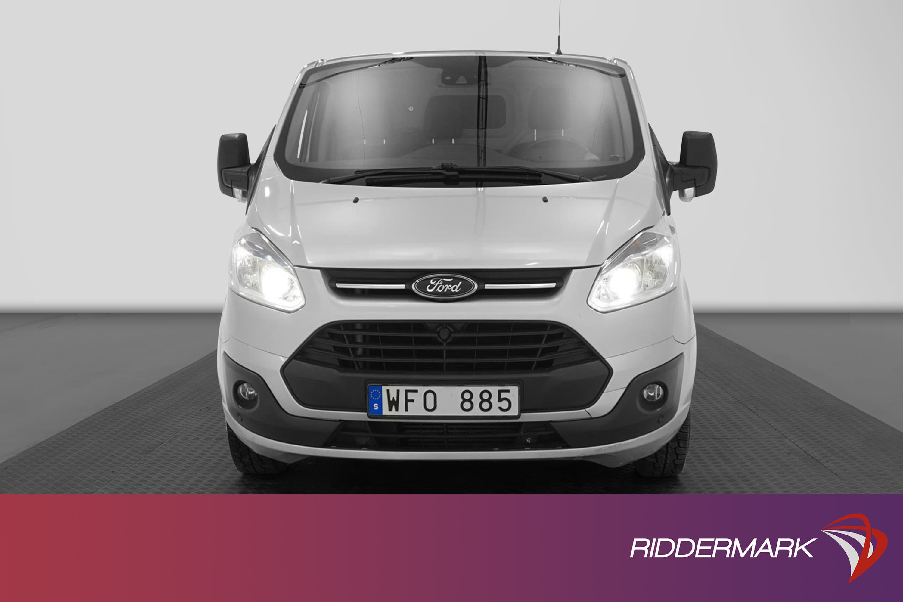Ford Transit Custom 2.2TDCI Värmare Dragkrok PDC 1-Ägare