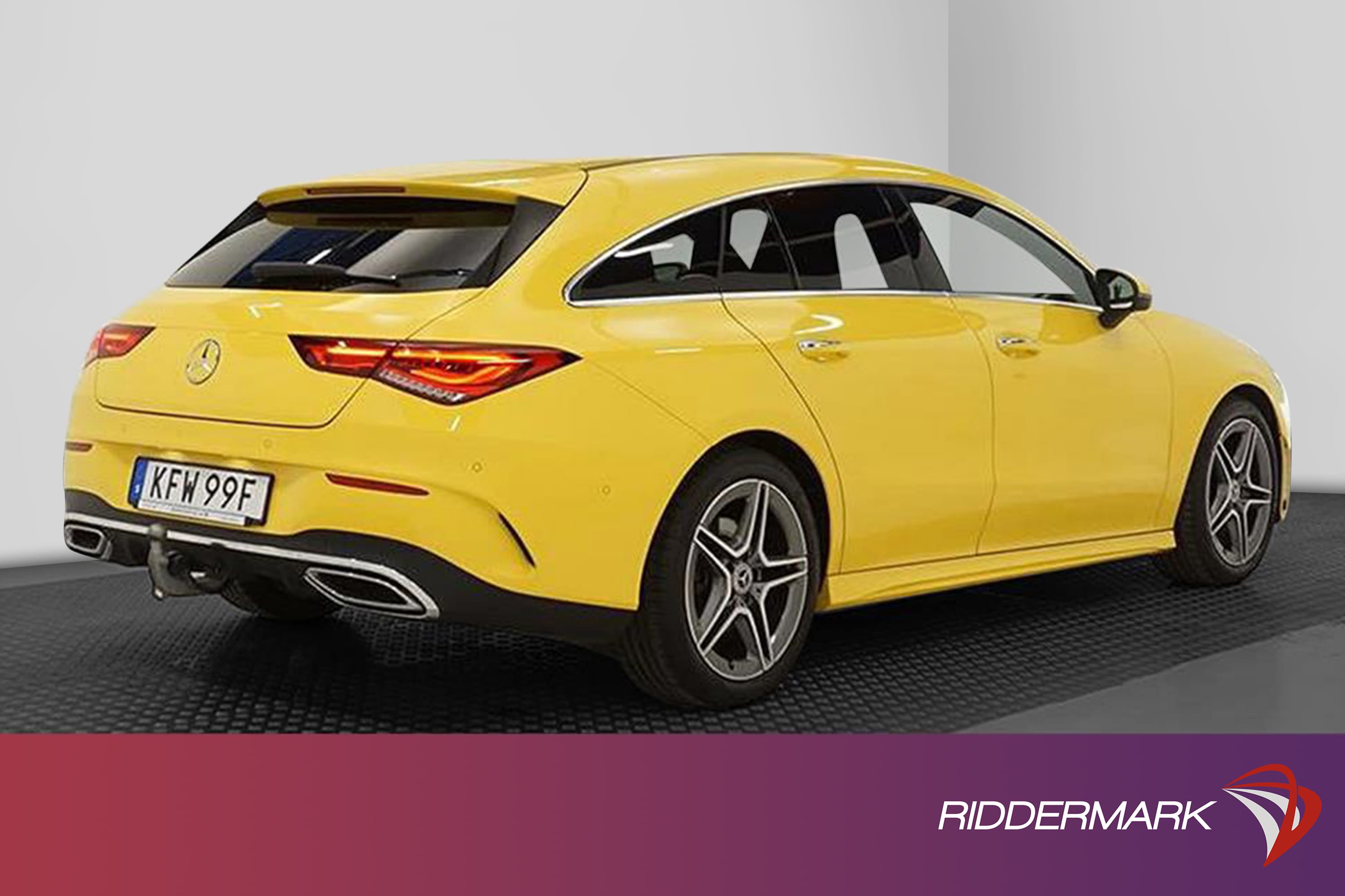 Mercedes-Benz CLA 200 SB 163hk AMG Wide Kamera GPS Drag MOMSexteriör