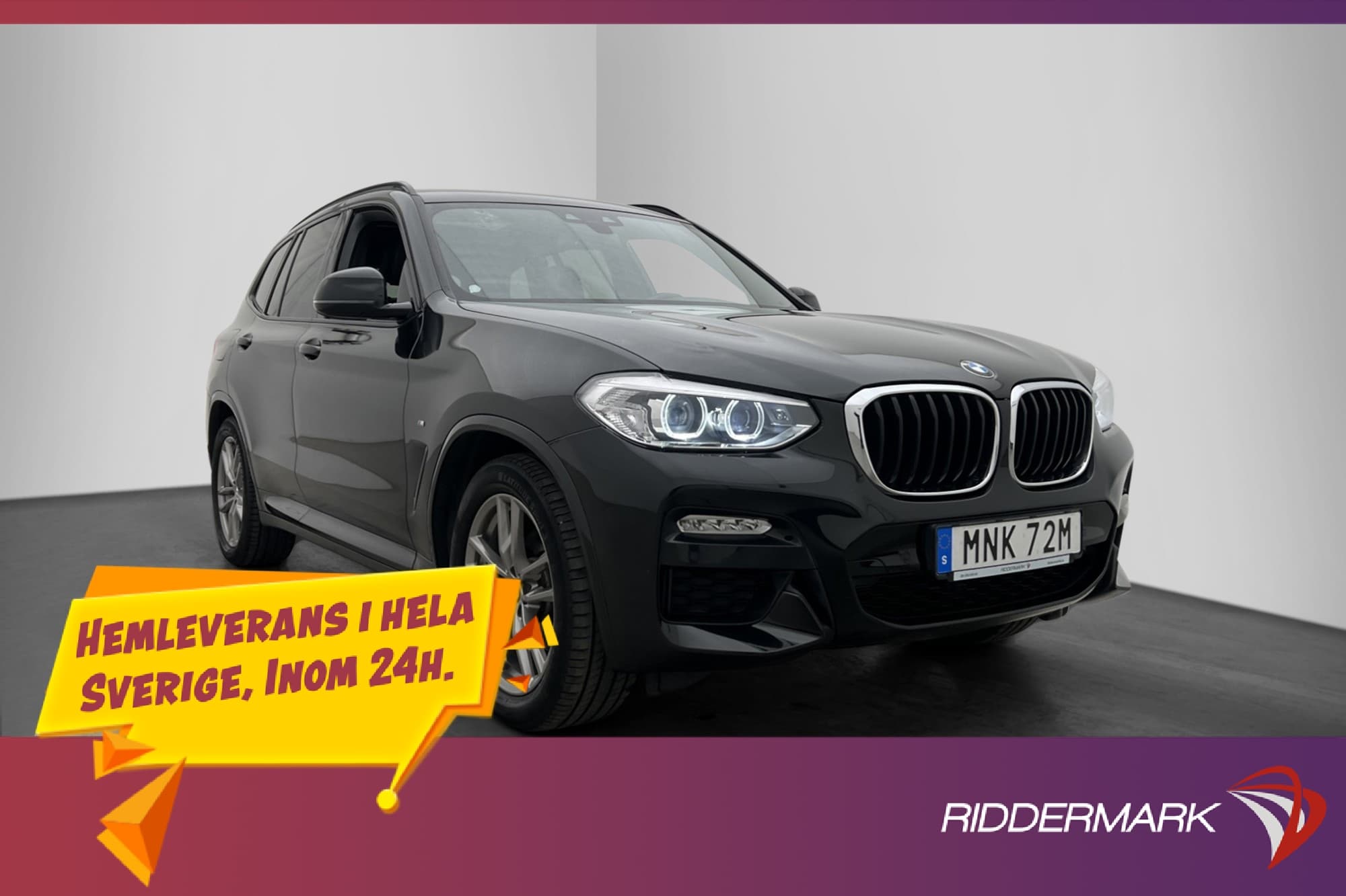 BMW X3 XDrive20d 190hk M Sport Panorama HiFi Drag Sensorer
