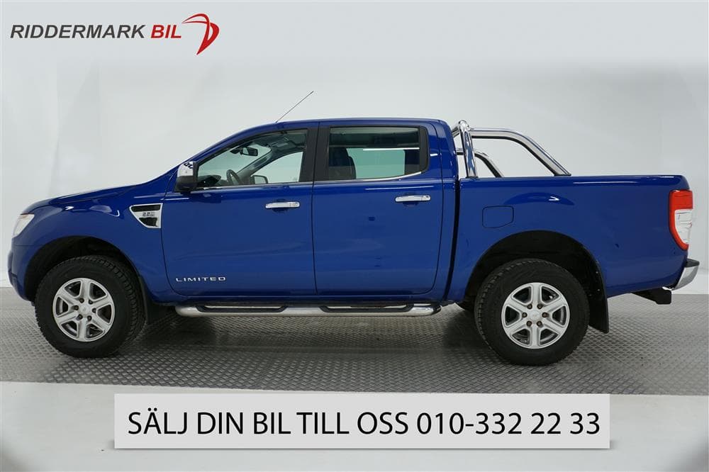 Ford Ranger Limited 2.2 TDCi 4WD Värmare Moms Leasebar 