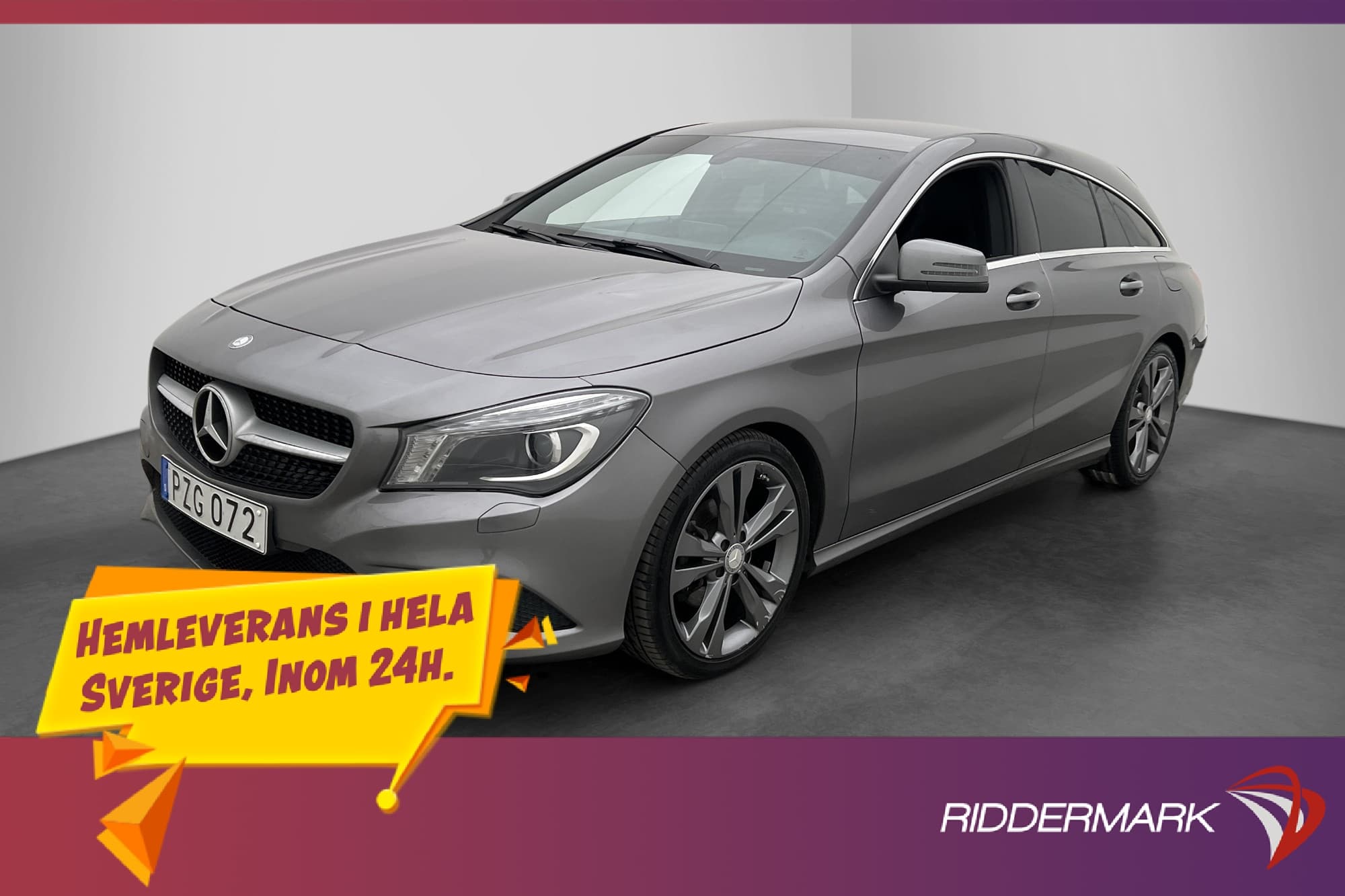 Mercedes-Benz CLA 220 CDI Shooting Brake 177hk Kamera Drag