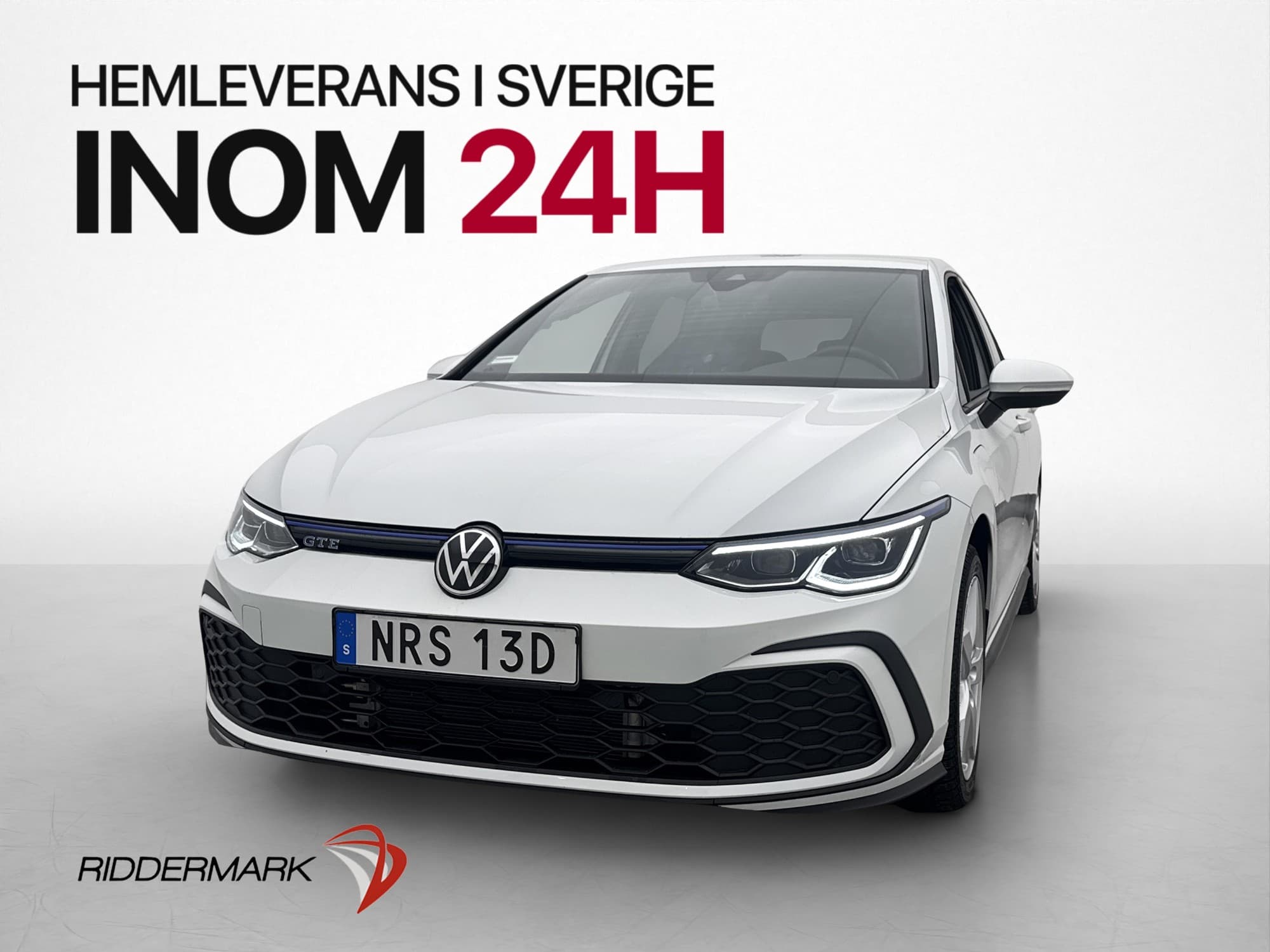 Volkswagen Golf GTE 245hk Cockpit Navi CarPlay Adapt-Fart