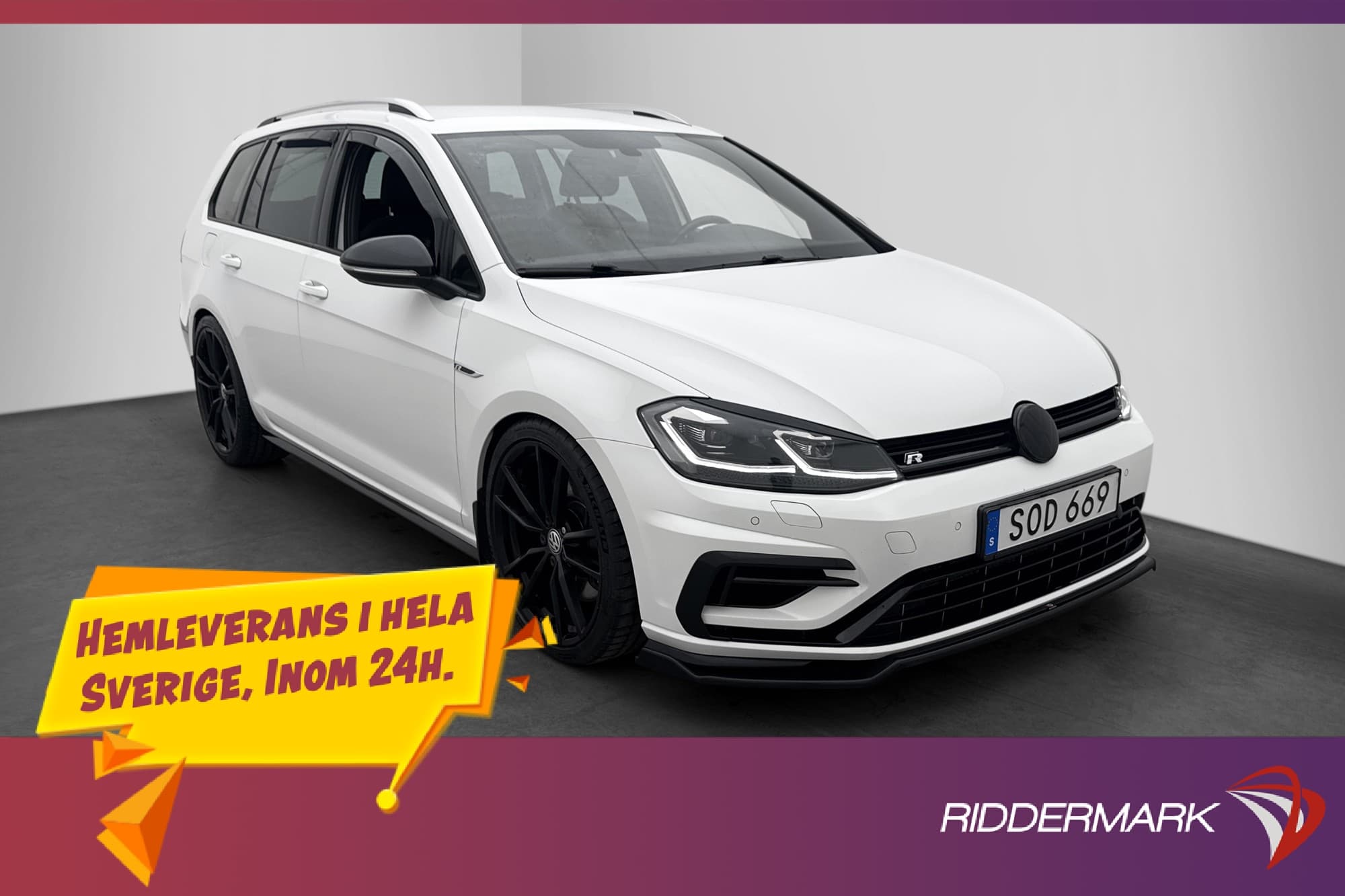 Volkswagen Golf R SC 2.0 4M 310hk Kamera Cockpit CarPlay