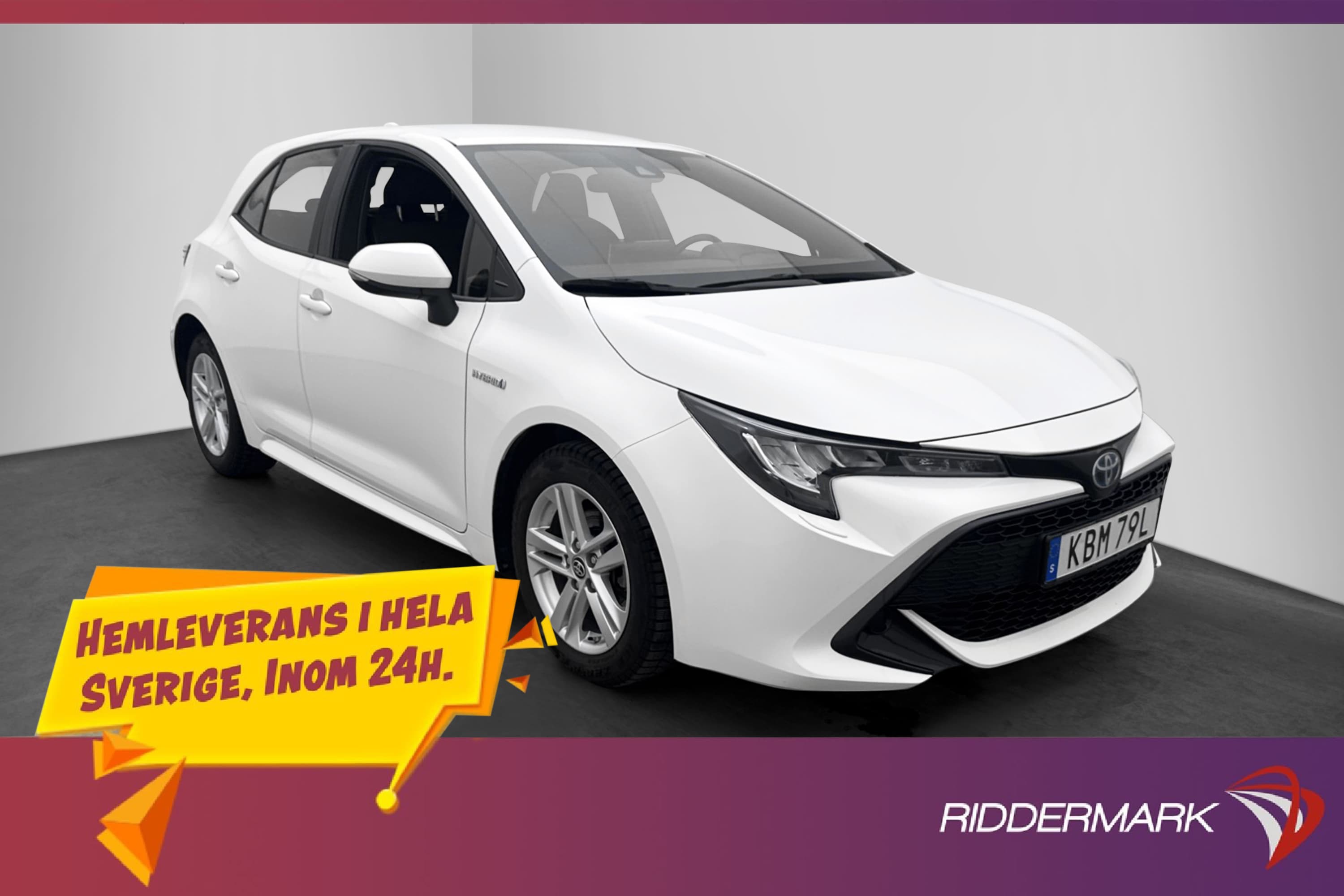 Toyota Corolla Hybrid 122hk Active Kamera CarPlay Adaptiv 