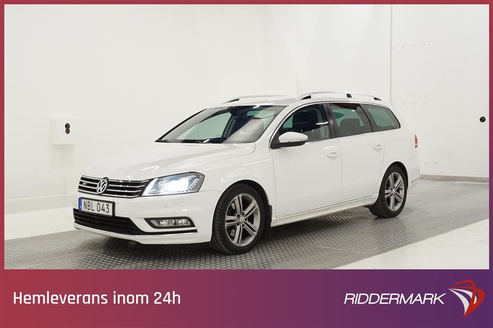 Volkswagen Passat 2.0 TDI 4Motion 170hk R-line Värmare Skinnexteriör
