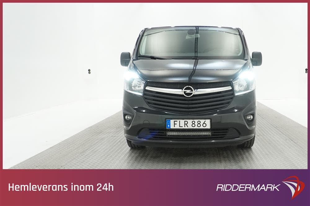 Opel Vivaro 1.6 CDTi 125hk Eu6 L2 Navi Drag Moms