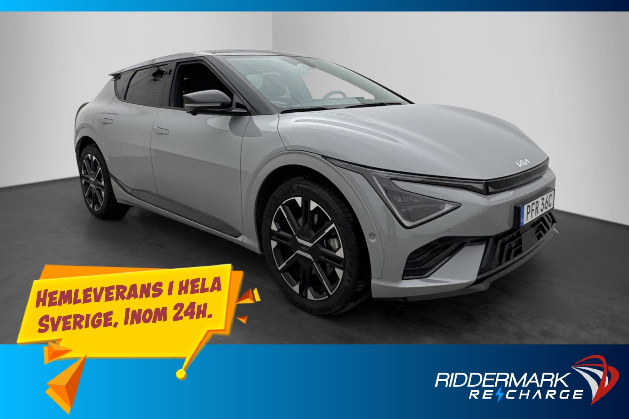 Kia EV6 84 kWh AWD GT-Line Taklucka 360° HUD Meridian Drag