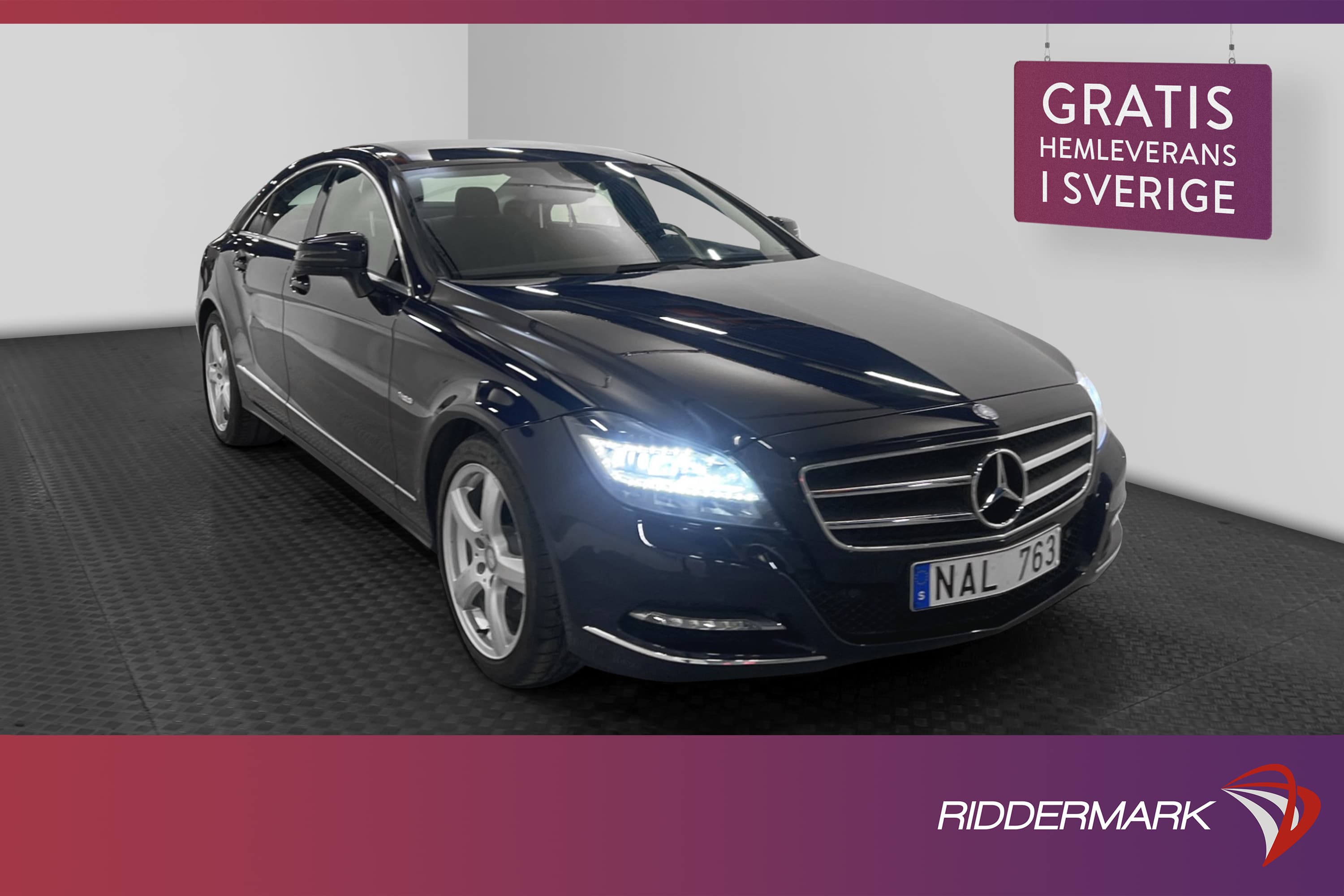 Mercedes-Benz CLS 350 265hk Värmare Kamera Navi Elstolar