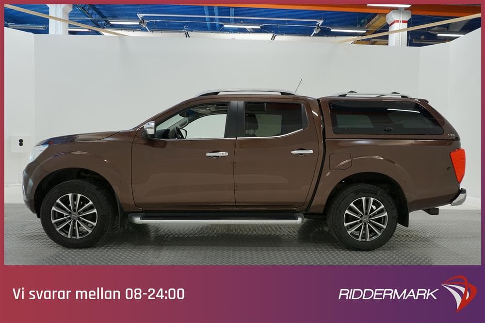 Nissan Navara 2.3 dCi 4x4 190hk Tekna Kåpa Drag Värmare Eu6