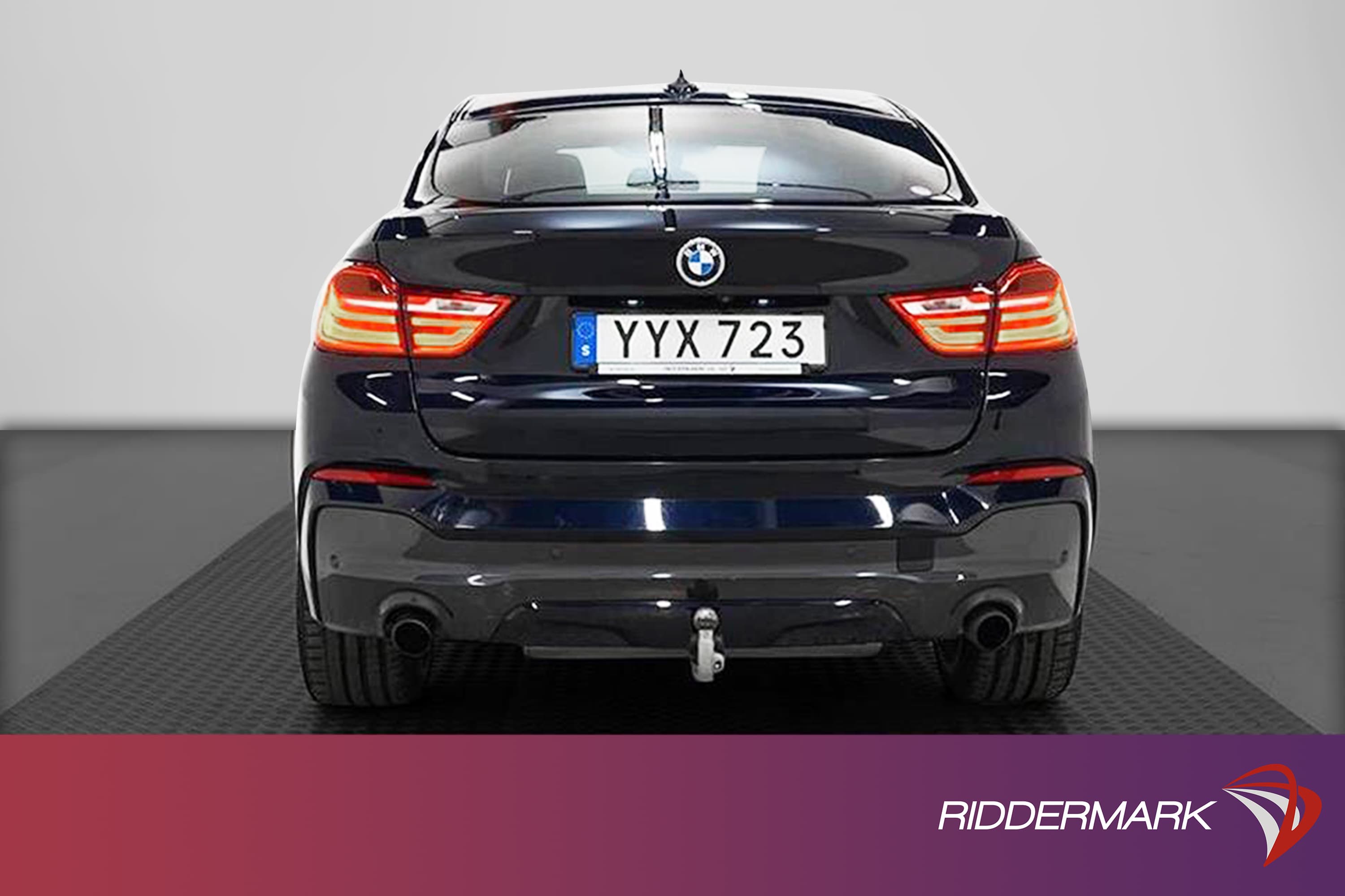 BMW X4 M40i 360hk M-Sport T-lucka 360° H/K HUD Navi Dragexteriör