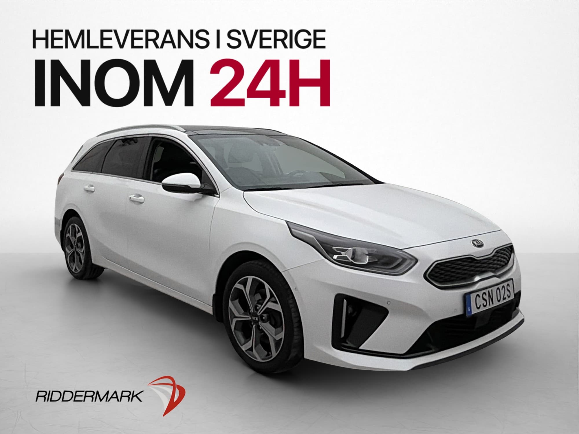 Kia Ceed SW PHEV Advance Plus 2 T-lucka Kamera Skinn CarPlay