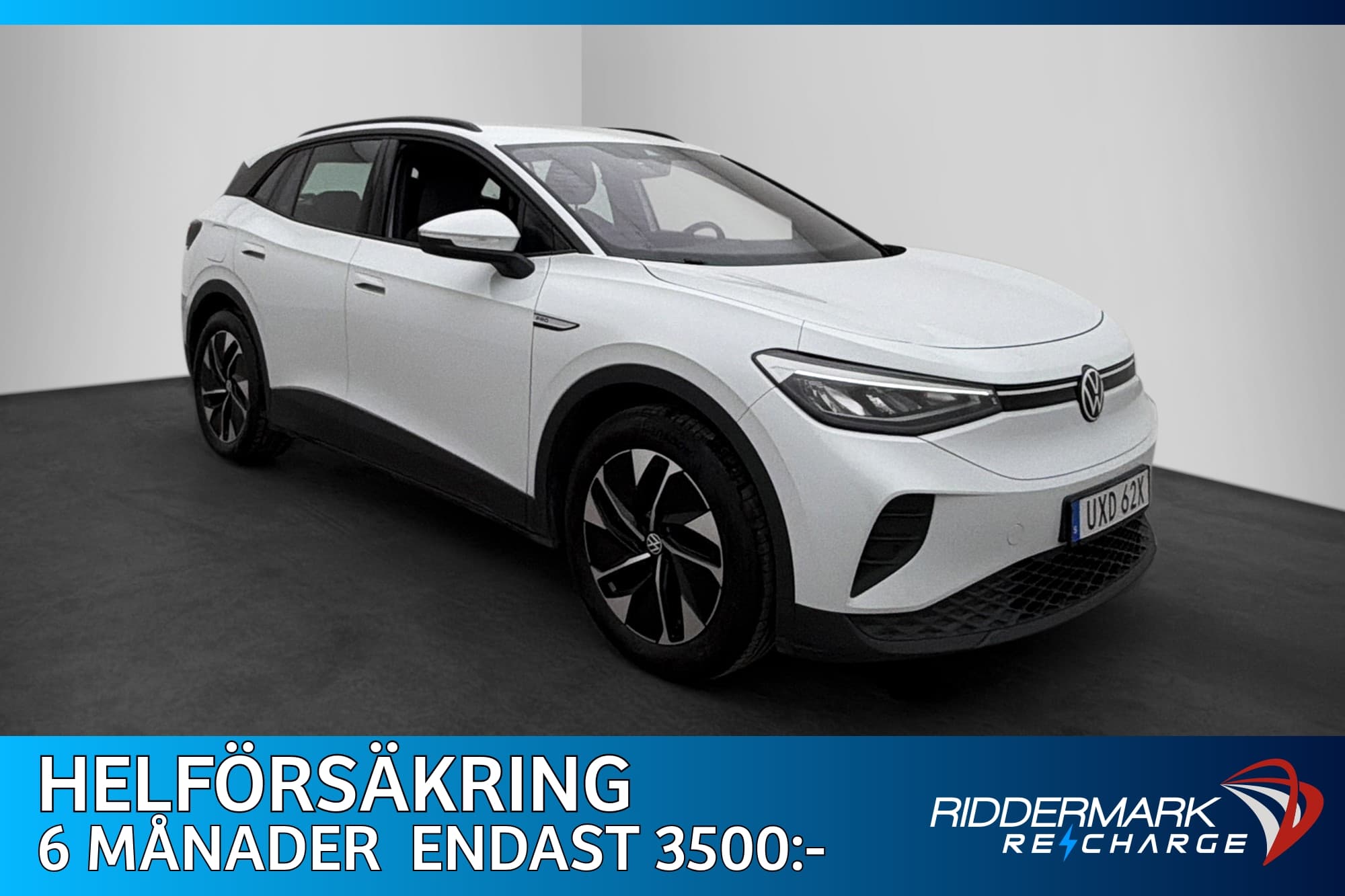 Volkswagen ID.4 Pro Performance 204hk Dragkrok Rattvärm MOMS