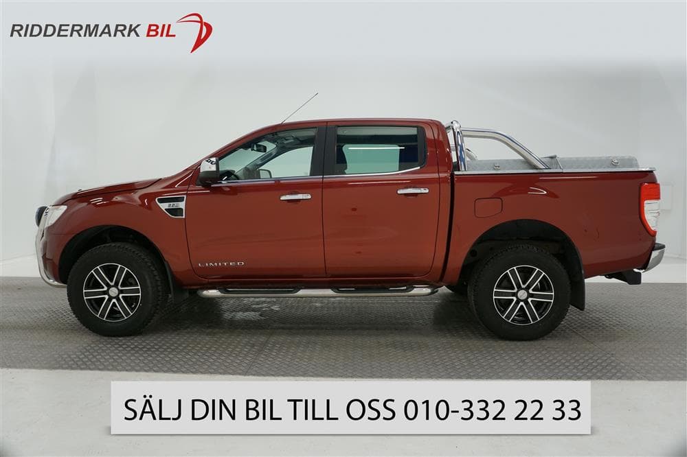 Ford Ranger Limited 2.2 TDCi 4WD 150hk Värmare Moms