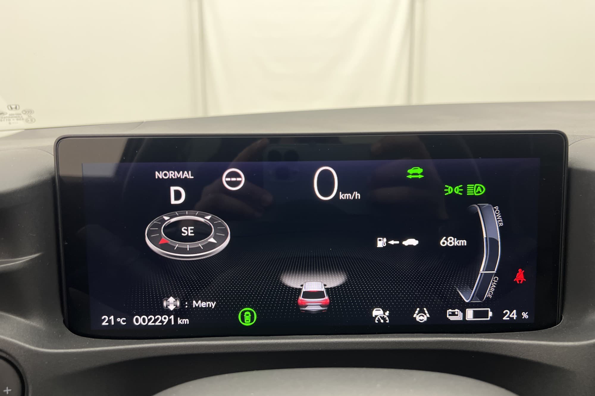 Honda e:Ny1 68.8 kWh 204hk Elegance Kamera Skinn CCS MOMS