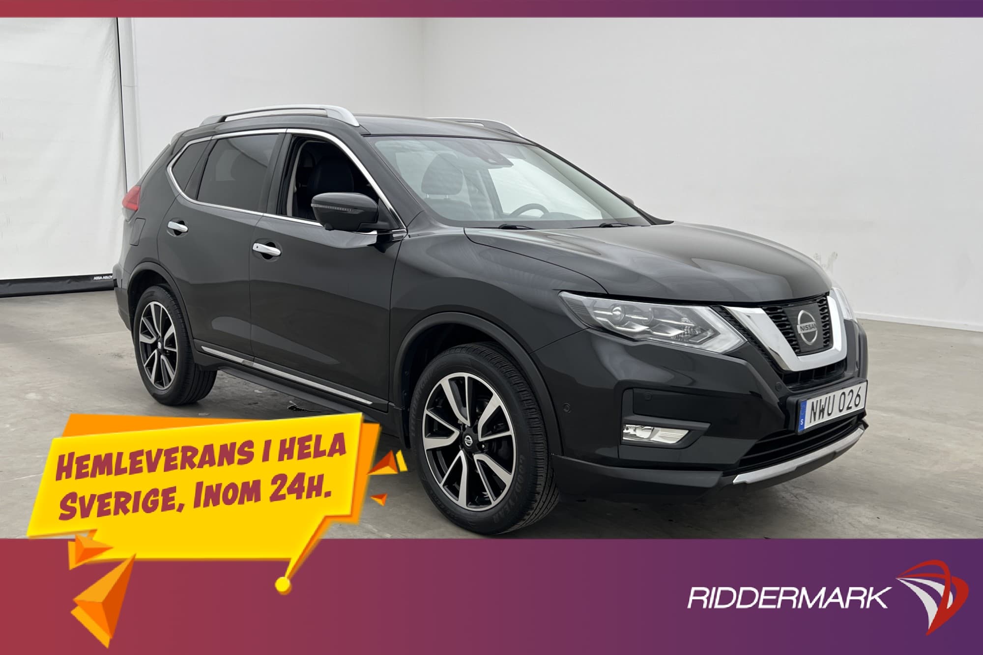 Nissan X-Trail 130hk Tekna BOSE Dragkrok 360° Navi Skinn