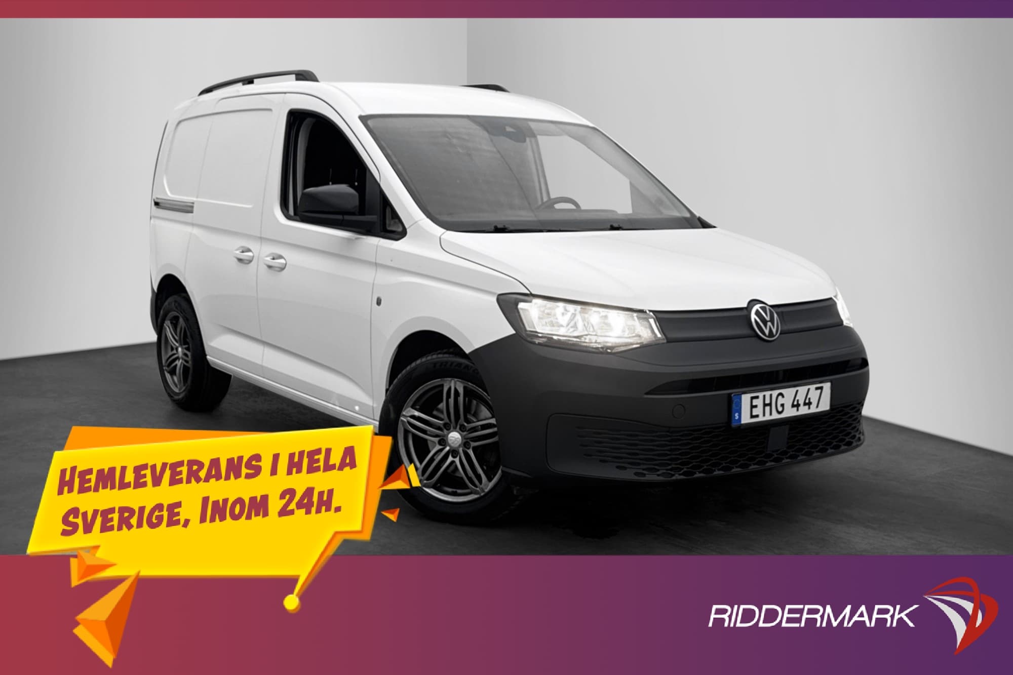 Volkswagen Caddy Cargo 2.0TDI Värm Drag Kamera CARPLAY MOMS