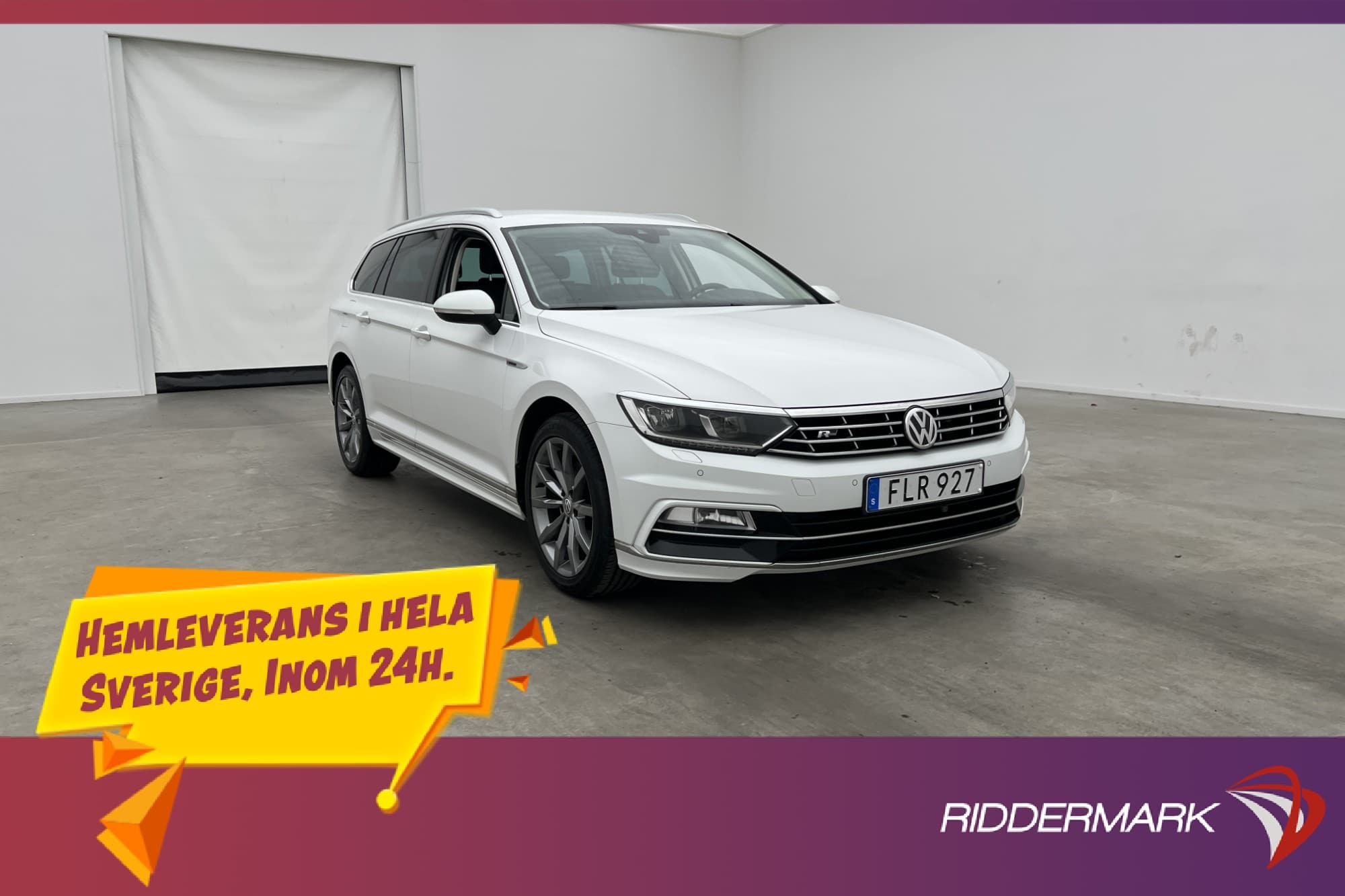 Volkswagen Passat 2.0 TDI 4M 190hk R Line Cockpit Värmare