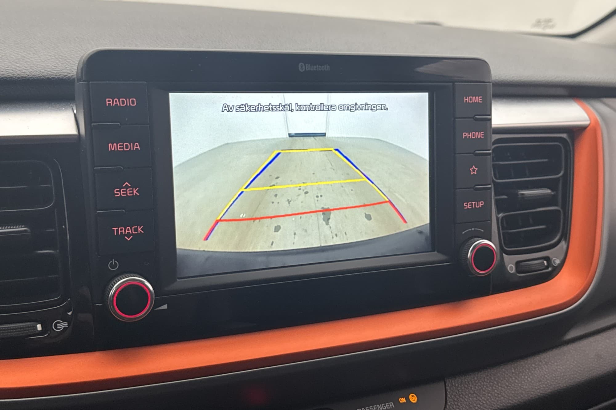 Kia Stonic 1.0 T-GDI 120hk Advance Plus Orange-Pack Kamera
