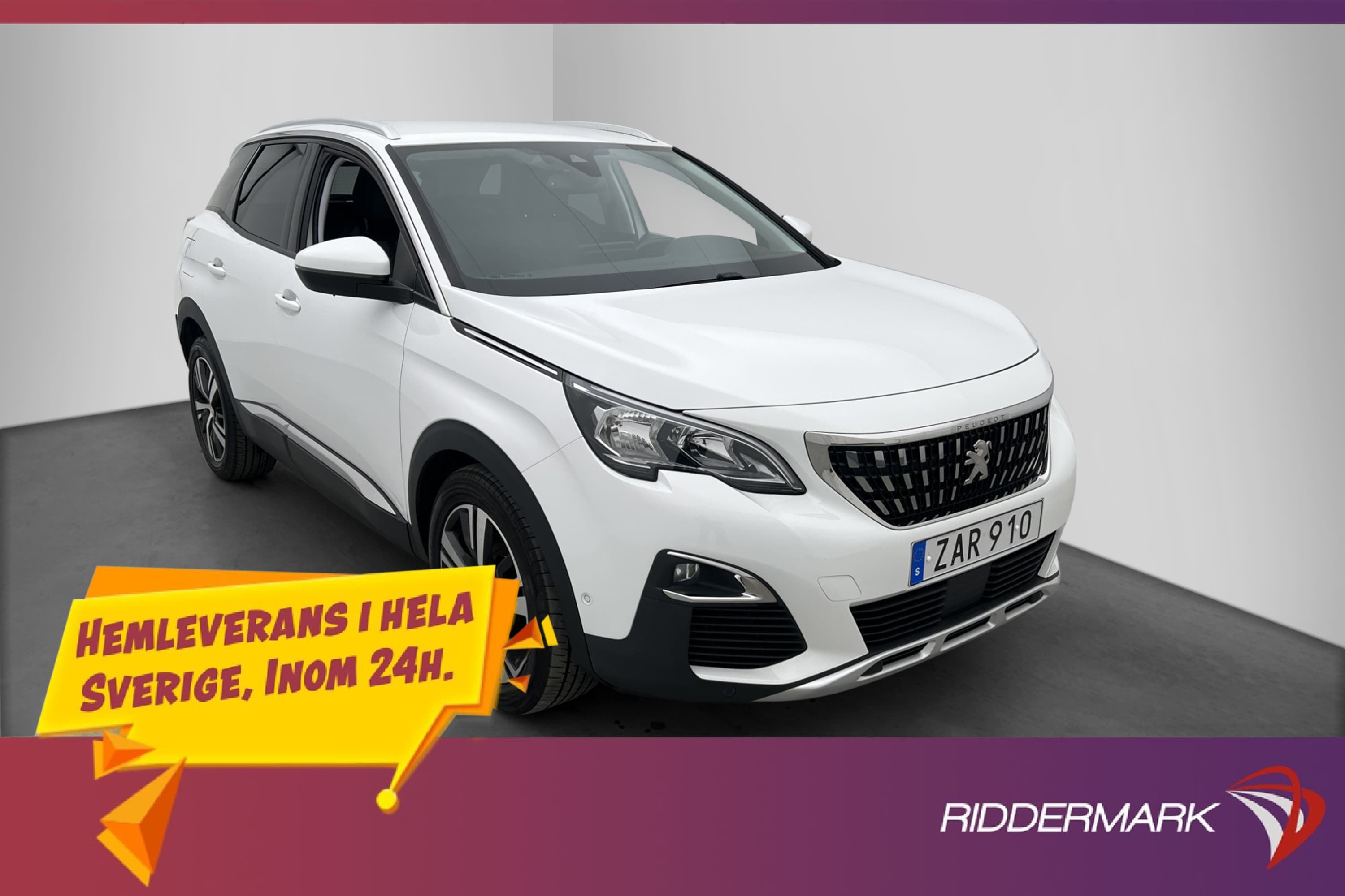 Peugeot 3008 1.2 PureTech 131hk Allure Drag CarPlay Sensorer