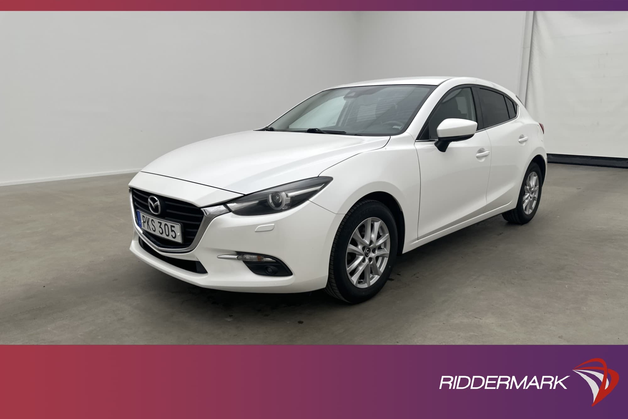 Mazda 3 Sport 2-0 SKYACTIVE-G 120hk Vision Navi Rattvärme 