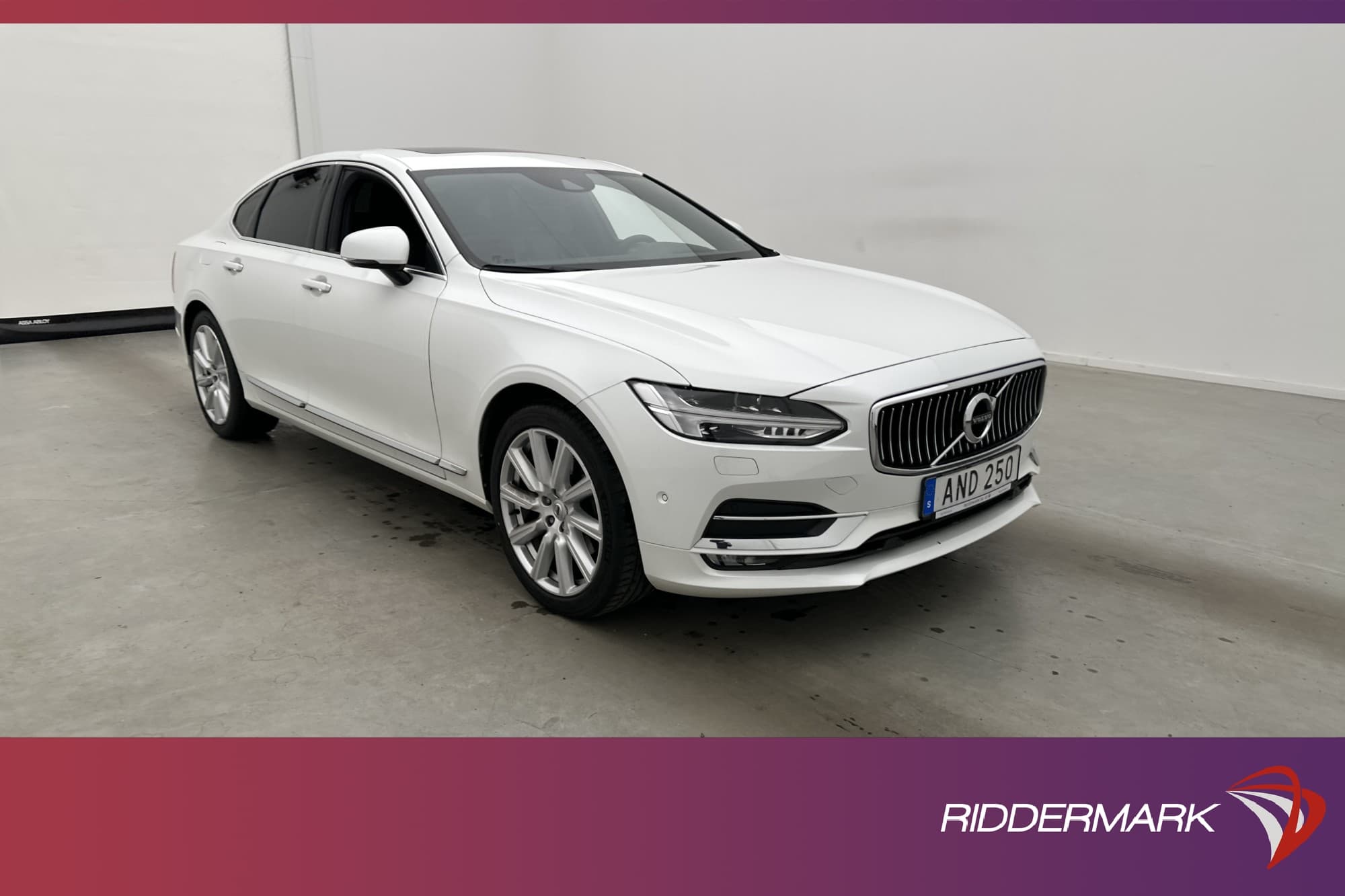 Volvo S90 T5 Inscription VOC B&W Taklucka Värm Kamera 4-Zons
