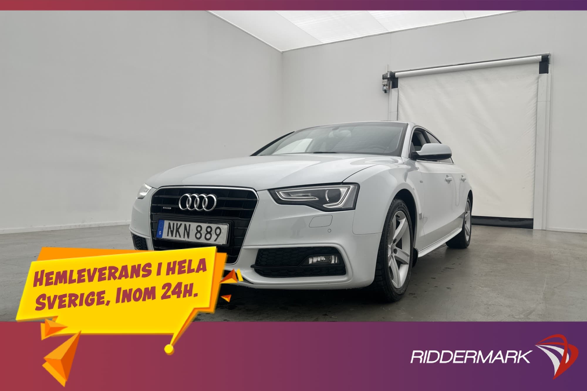 Audi A5 Sportback 2.0 TDI Quattro S-Line D-Värmare Halvskinn