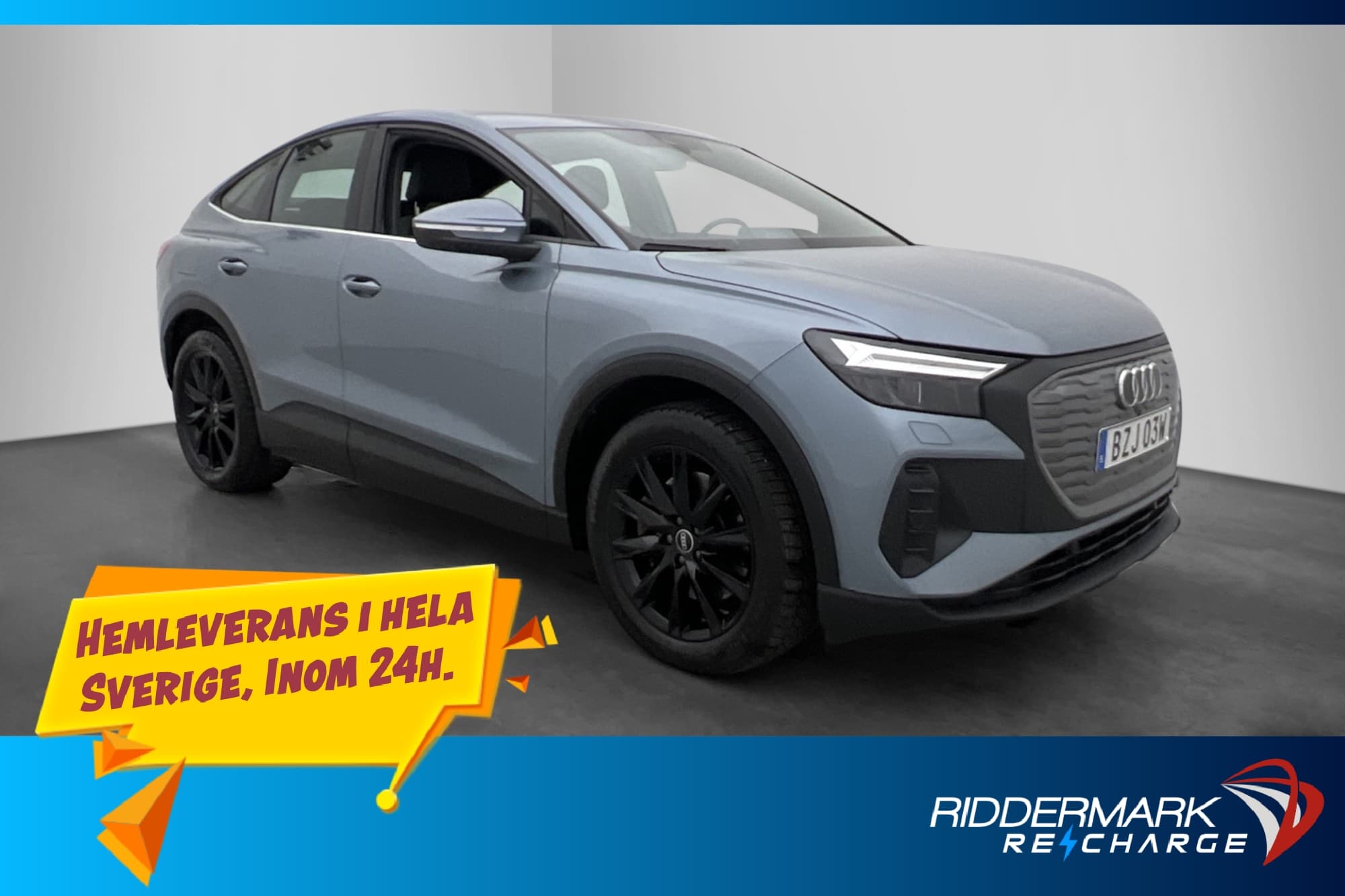 Audi Q4 40 Sportback e-tron Proline Cockpit Sonos Skinn