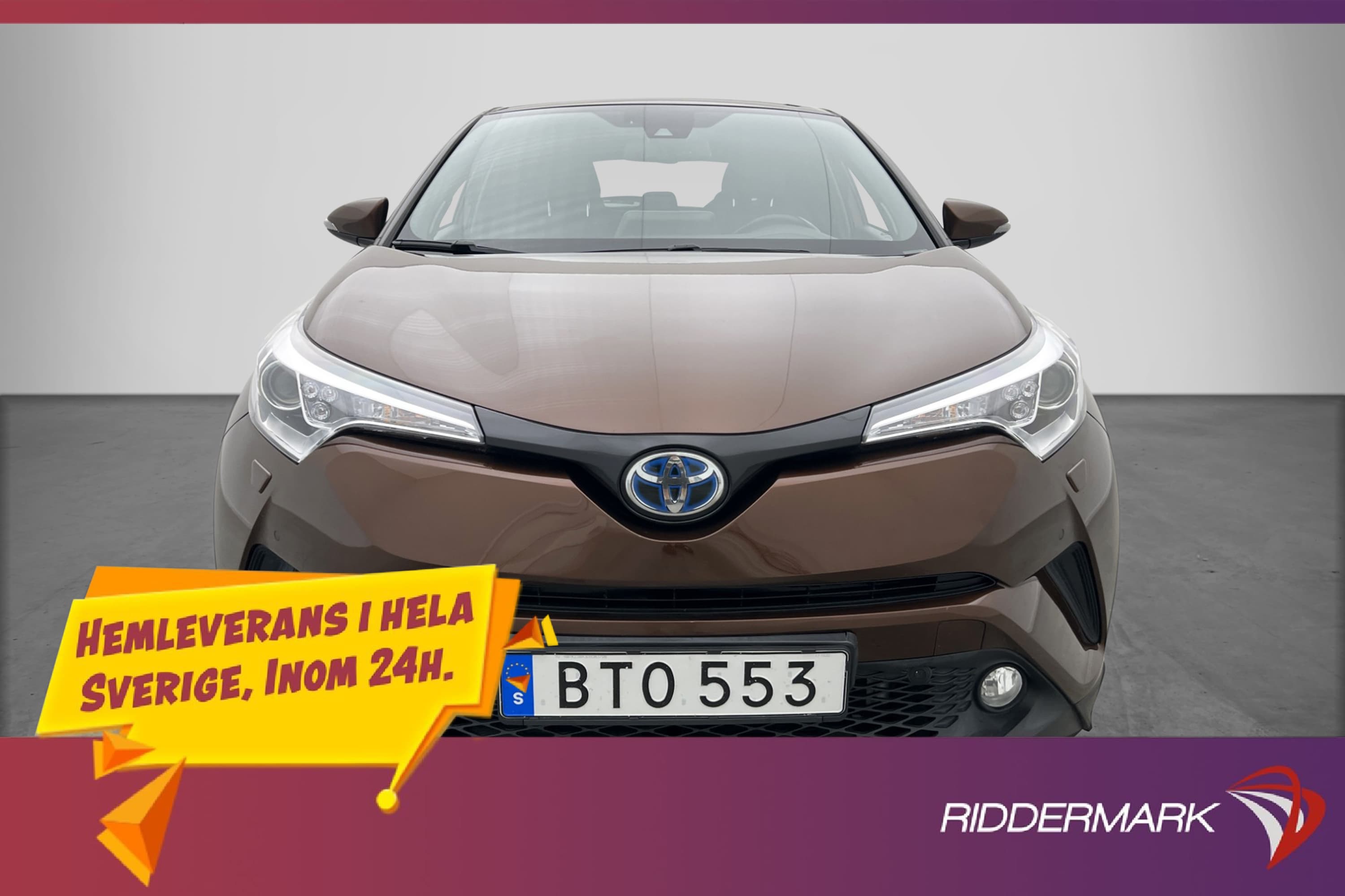 Toyota C-HR Hybrid 122hk JBL B-Kamera Rattvärme