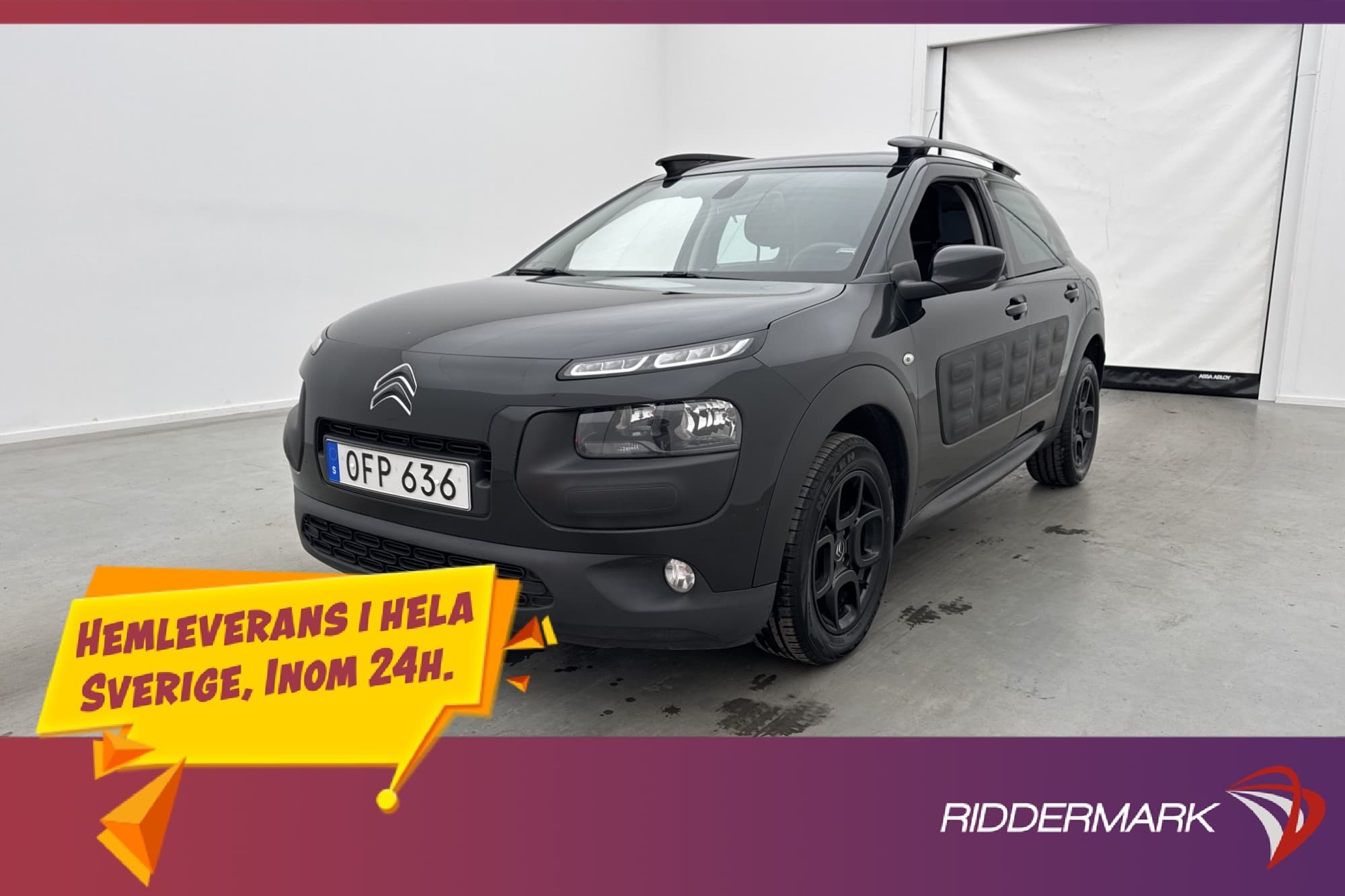 Citroën C4 Cactus 1.2 PureTech 82hk Feel Kamera Farthållare