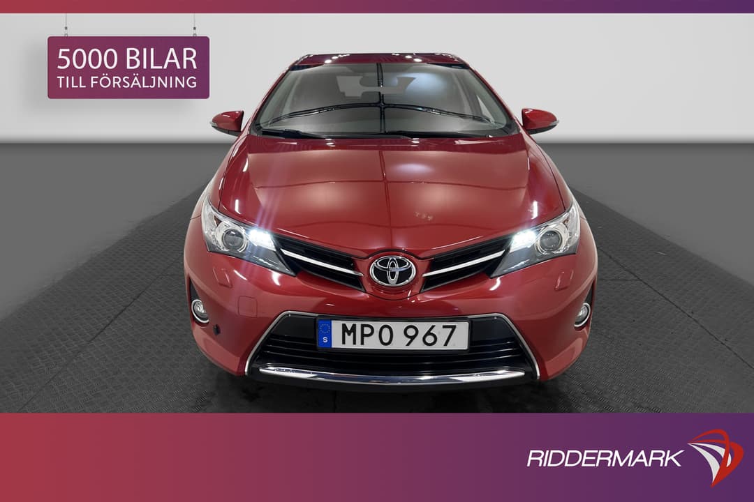 Begagnad Toyota Auris 1.6 Valvematic 132hk 2015 | Riddermark Bil