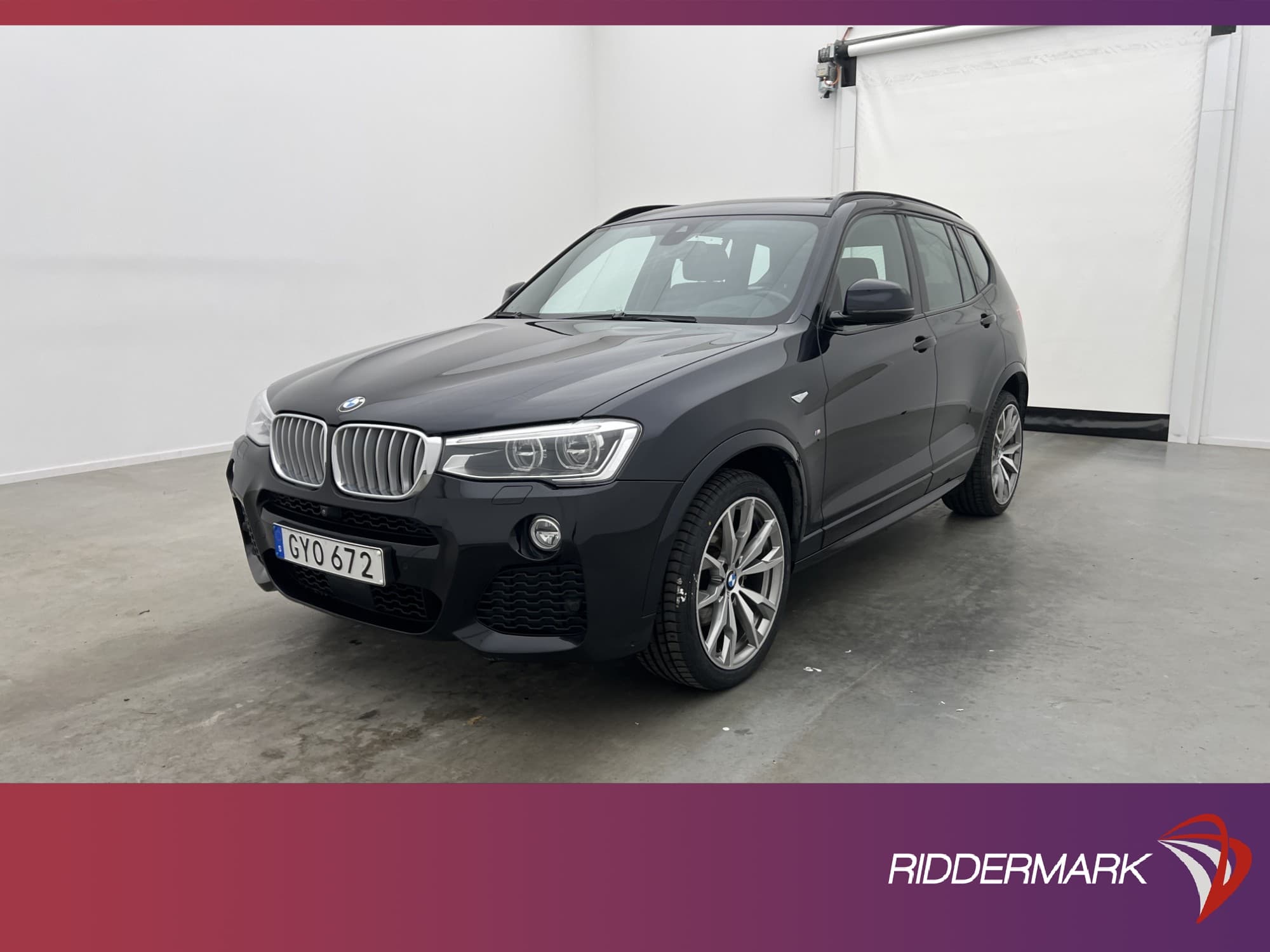 BMW X3 xDrive35d M Sport Pano H/K Värmare Drag Skinn HUD
