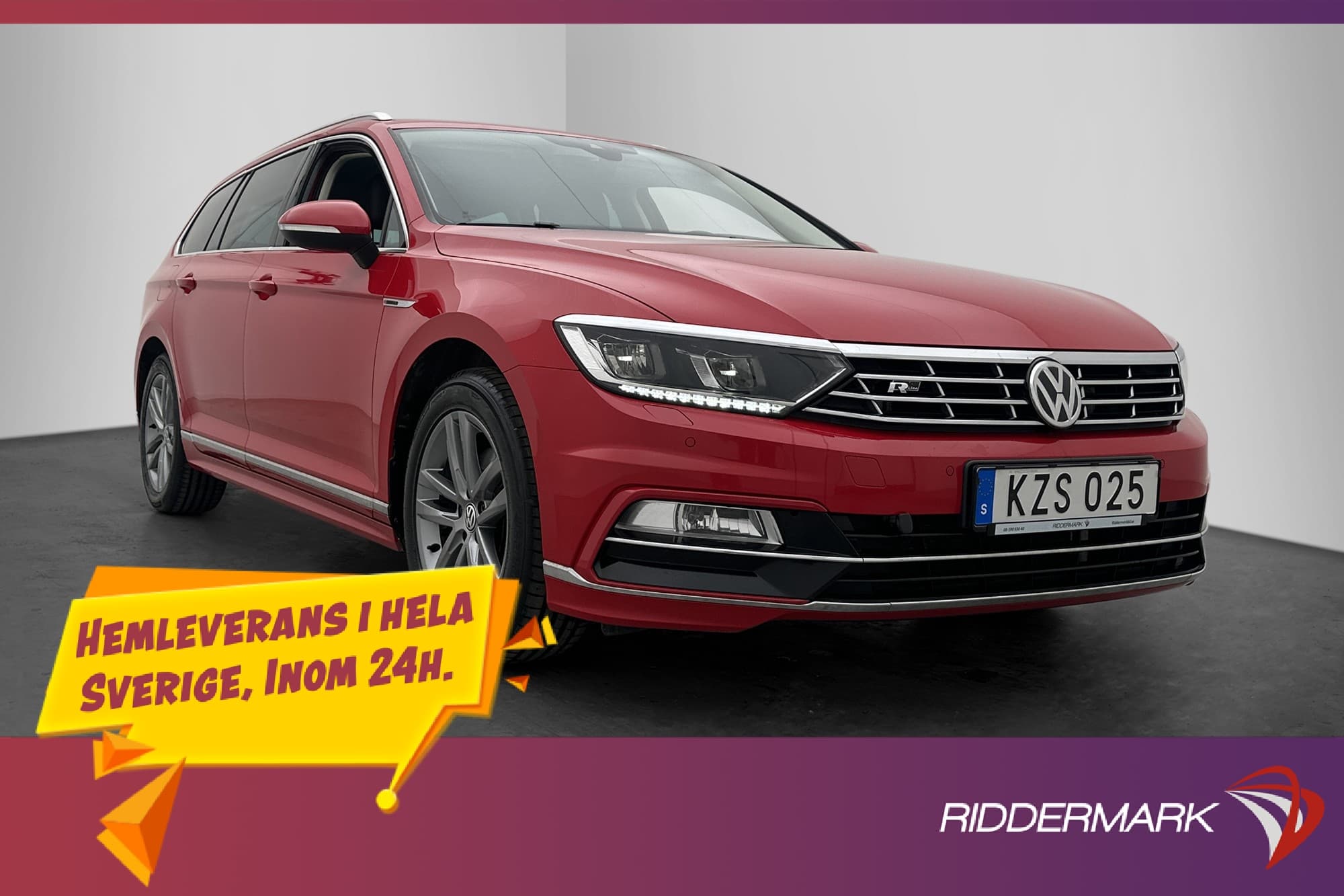 Volkswagen Passat 2.0 TDI 190hk 4M GT Cockpit Värmare Kamera