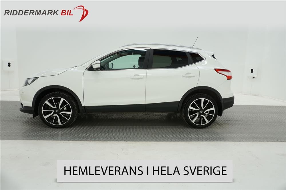 Nissan Qashqai 1.2 115hk Pano Navi 360* Bluetooth Multiratt