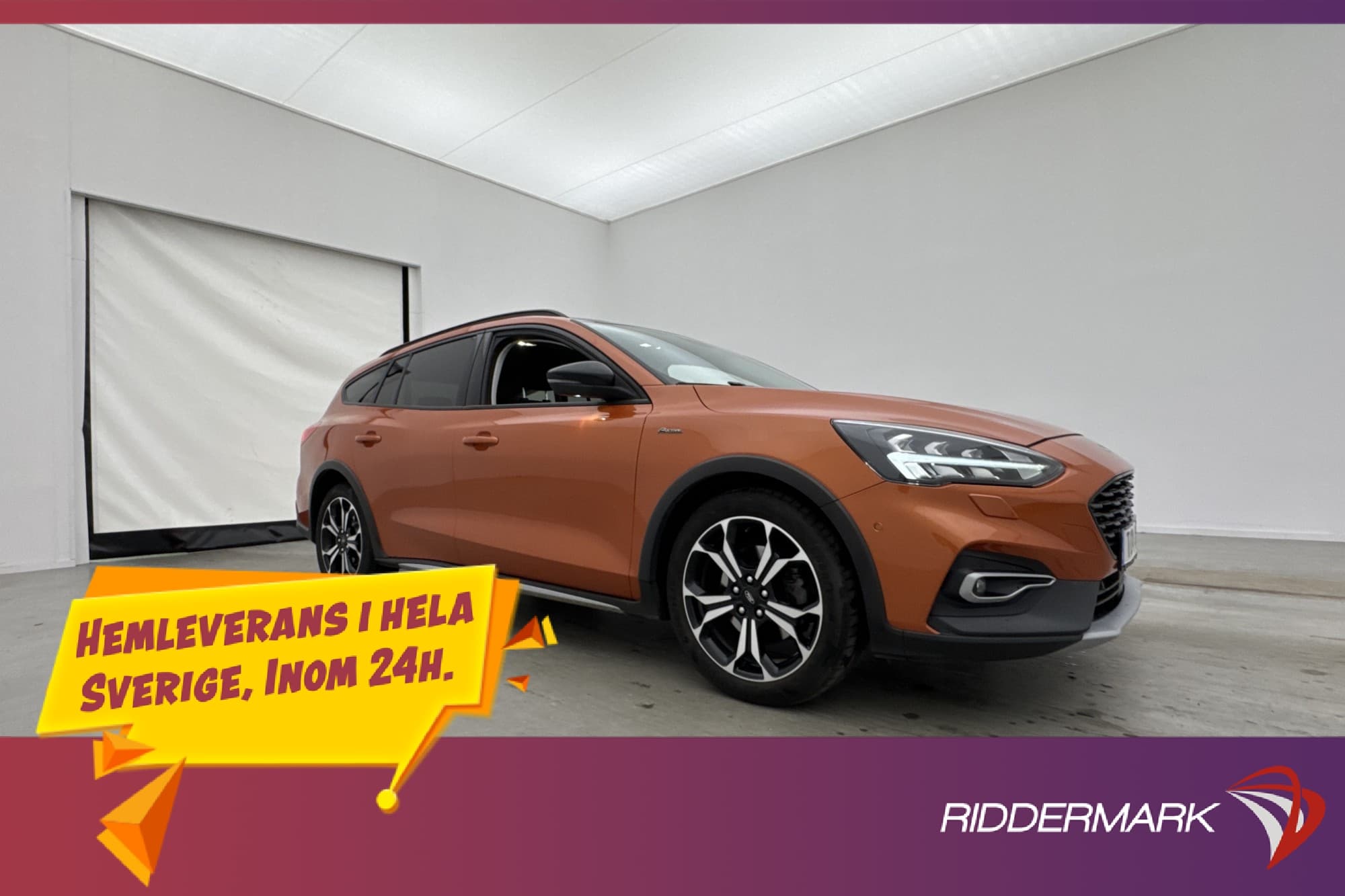 Ford Focus Active 1.0 EcoBoost 125hk Launch Edit Drag Kamera