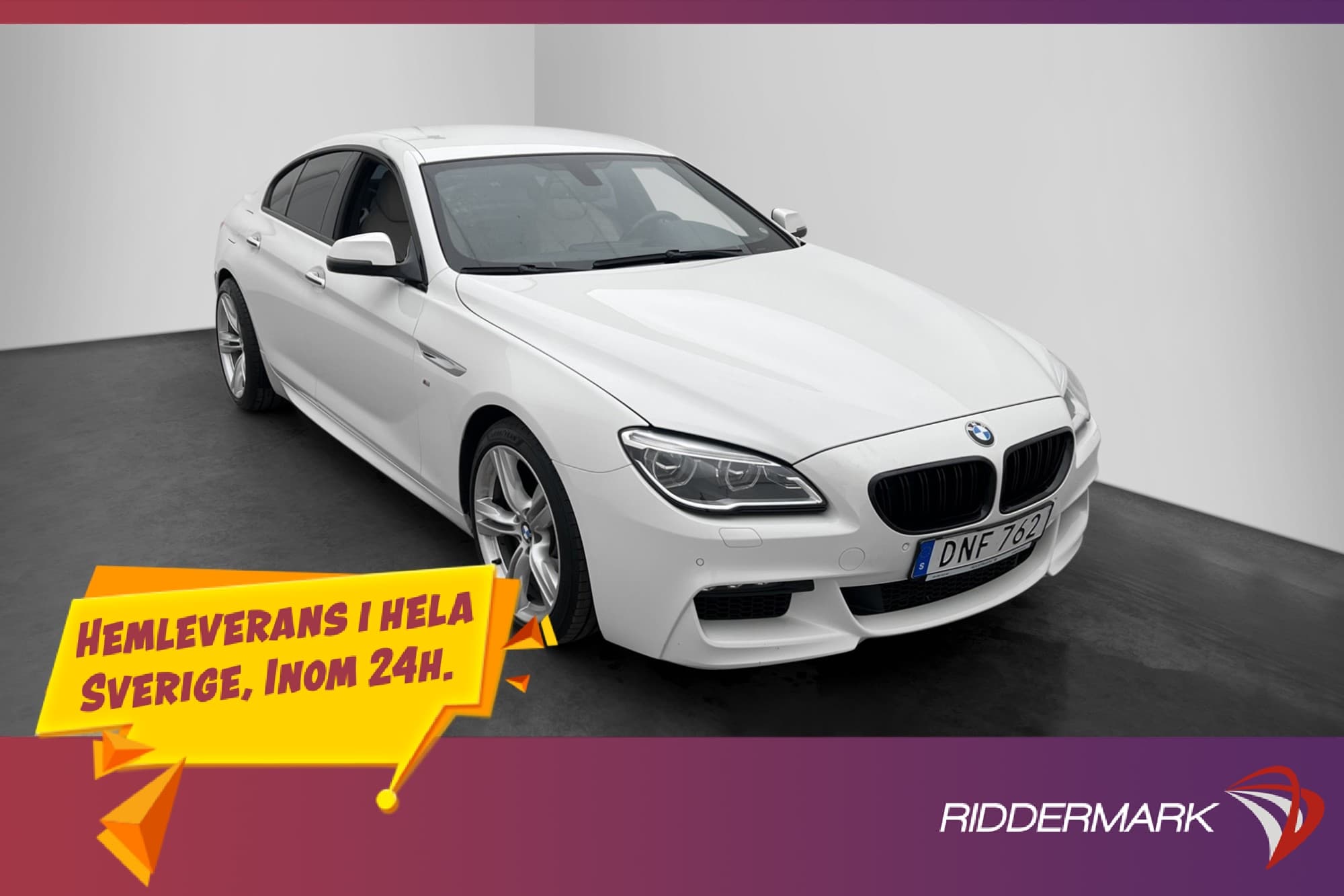 BMW 640 I Coupé 320hk M Sport HiFi Navi Kamera Elstolar