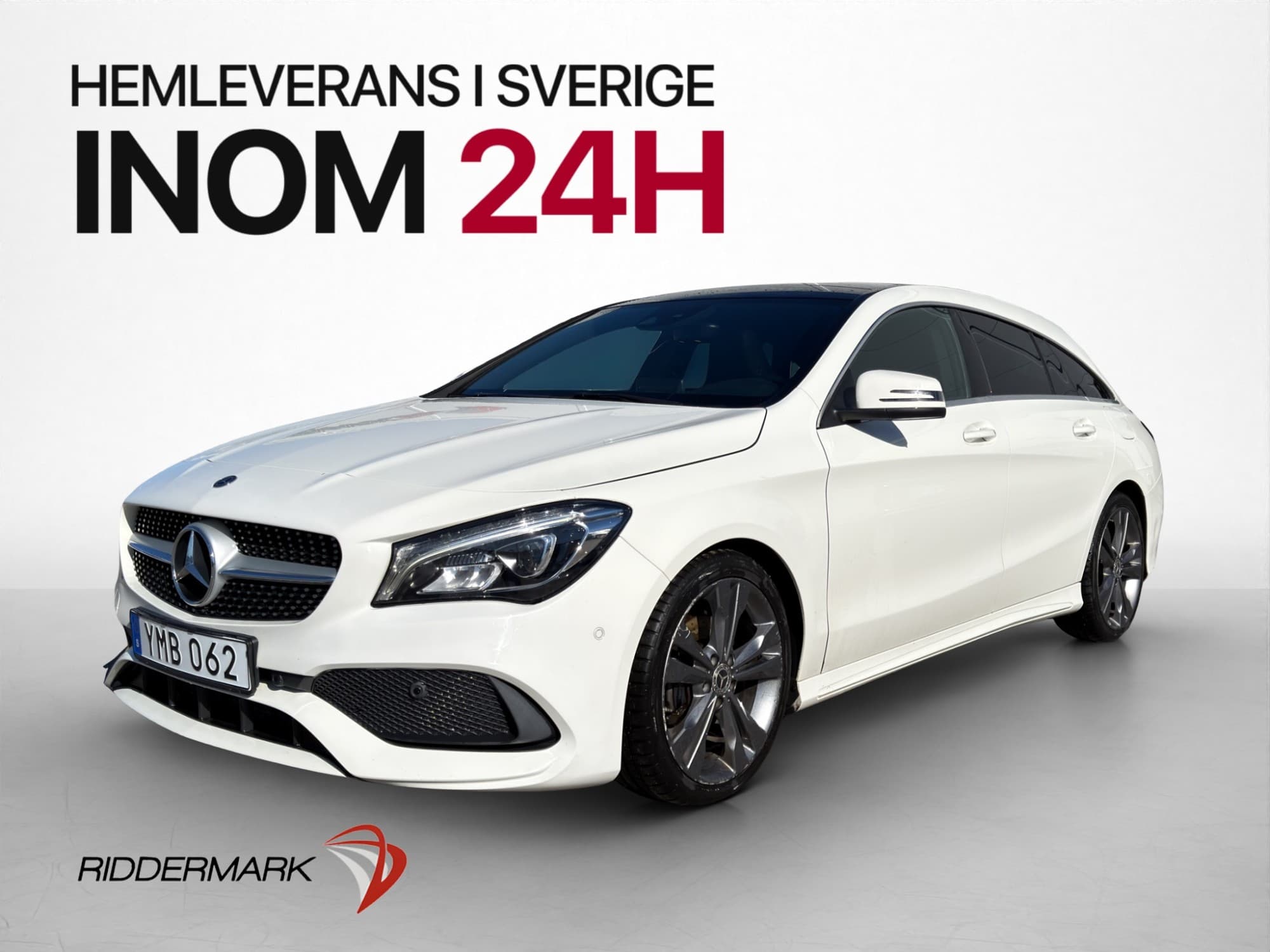 Mercedes-Benz CLA 200d 136hk 4M AMG Värm Taklucka H/K Drag