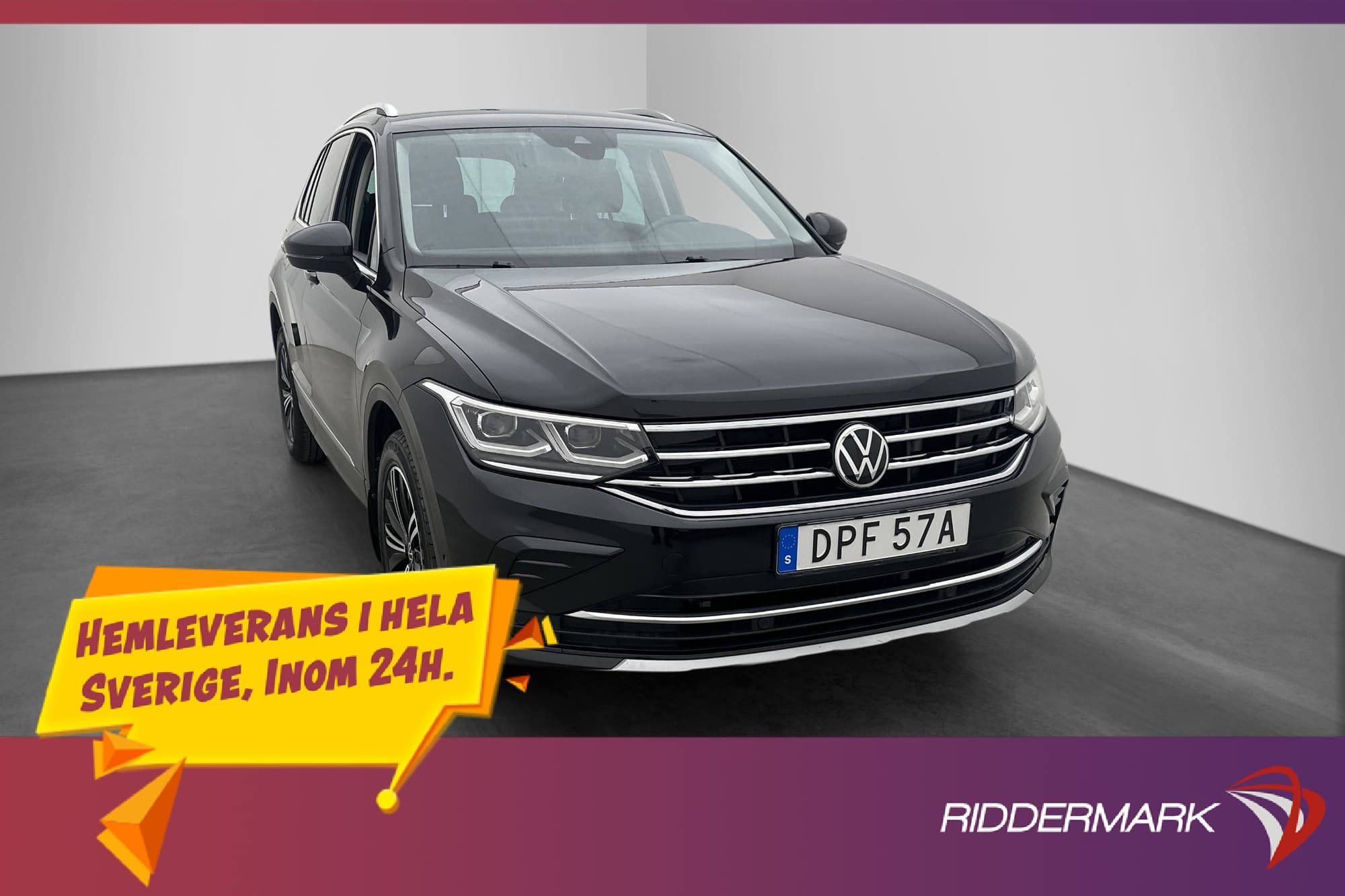 Volkswagen Tiguan eHybrid Värm Cockpit Drag Massage Kamera