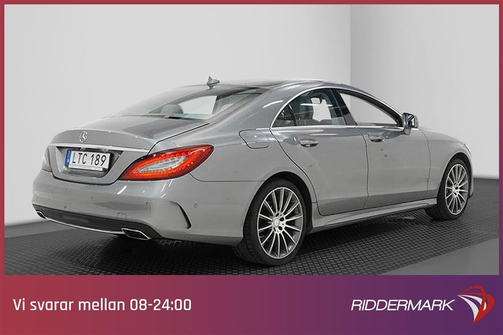 Mercedes-Benz CLS 350 4M 258hk AMG 360° D-värm H/K 0,61l/milexteriör
