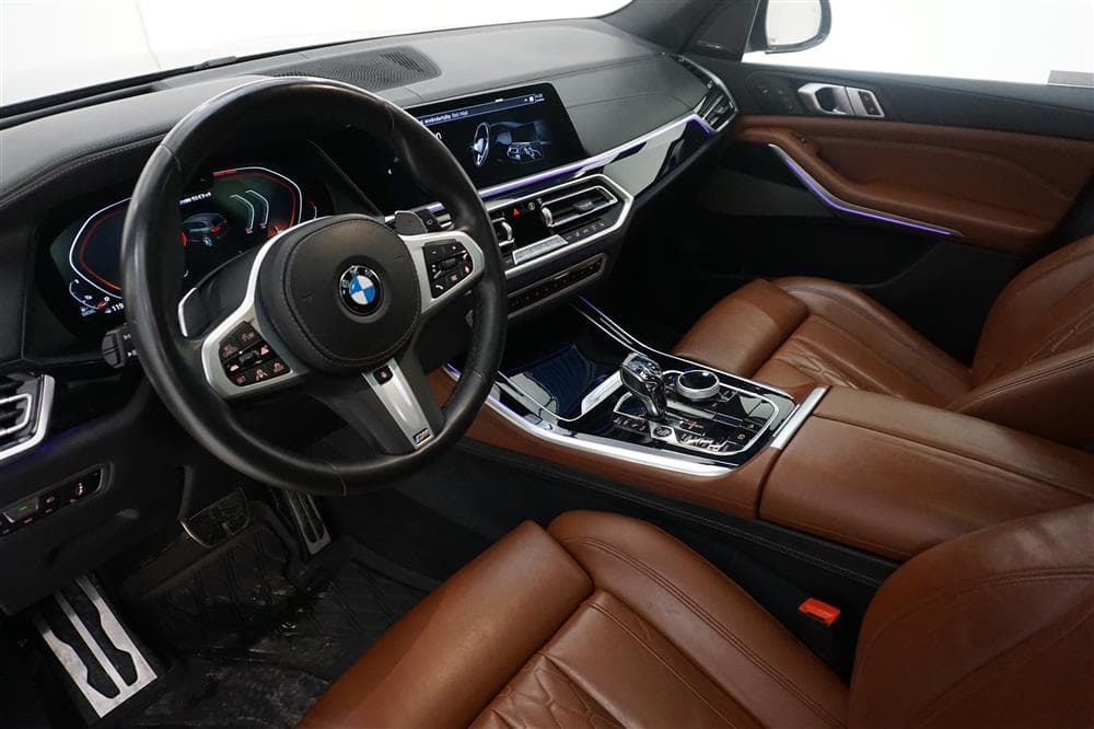 BMW X5 M50d 400hk Innovation D-Värm Sky Lounge H/K HUD 360°interiör