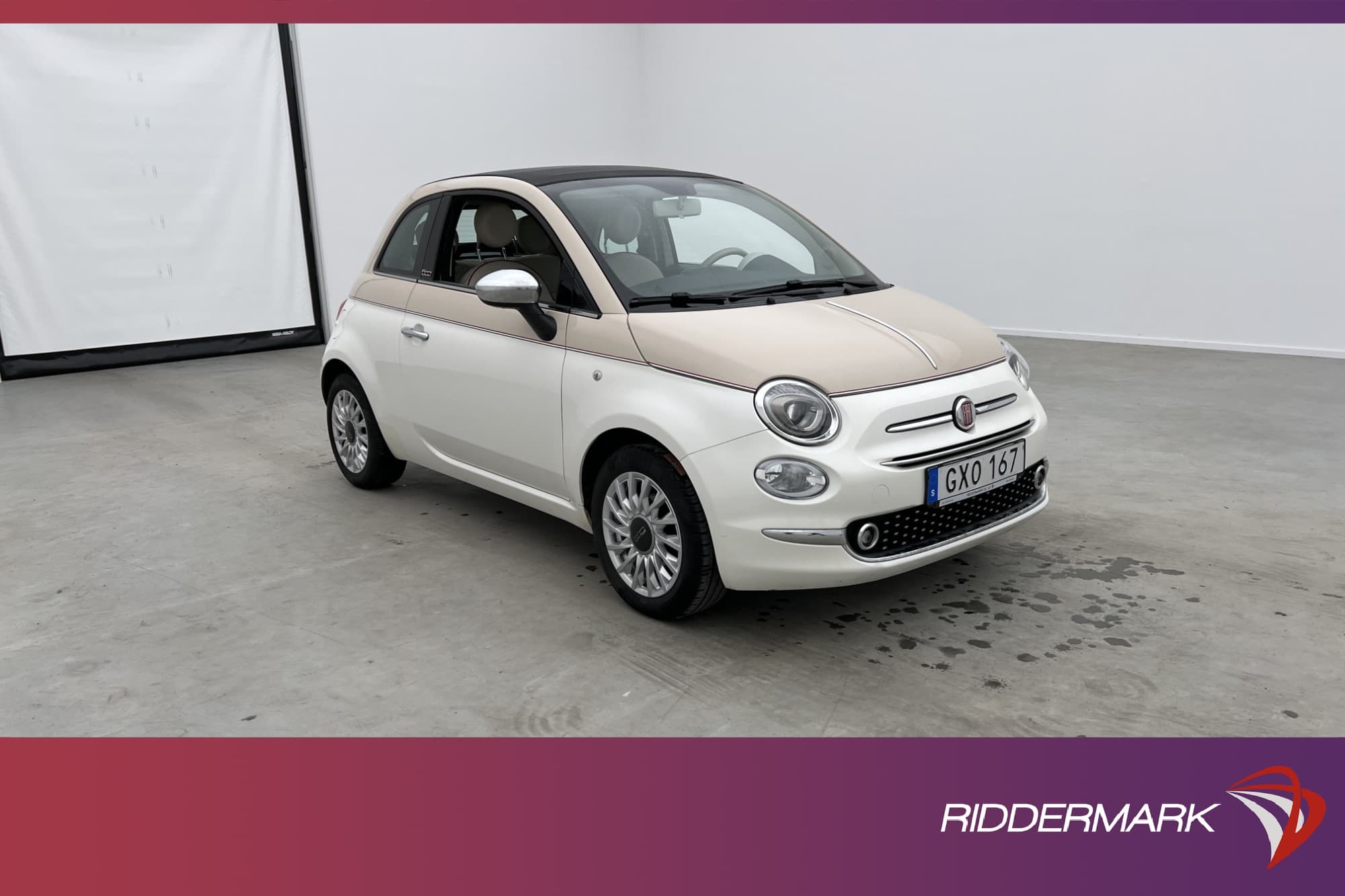 Fiat 500C Cab 1.2 69hk