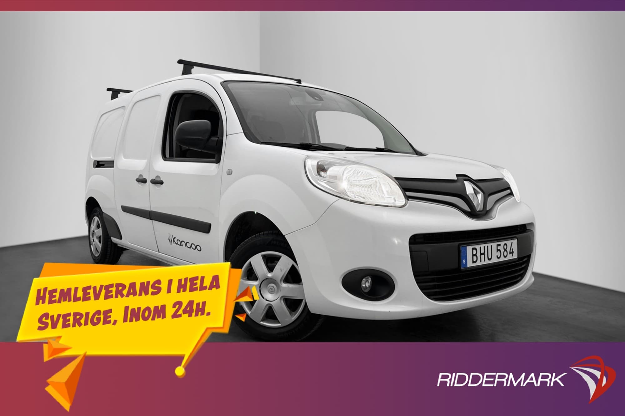 Renault Kangoo Express Maxi 1.5dCi Ny-Kamrem Värm Drag MOMS