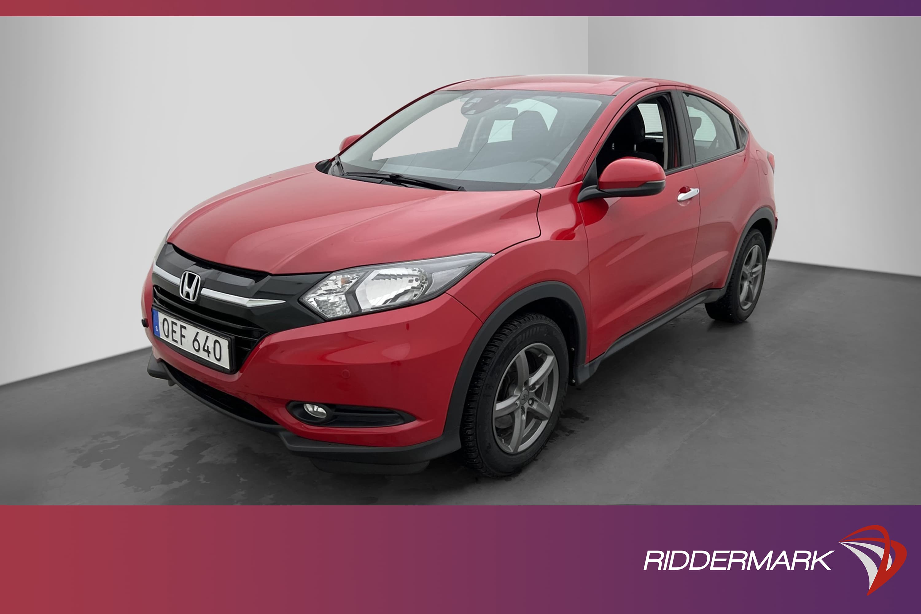 Honda HR-V 131hk Motorvärmare Nybesiktigad