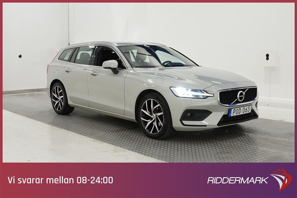 Volvo V60 D4 190hk D-Värm VOC Skinn B-Kamera Navi 0,46l/milexteriör