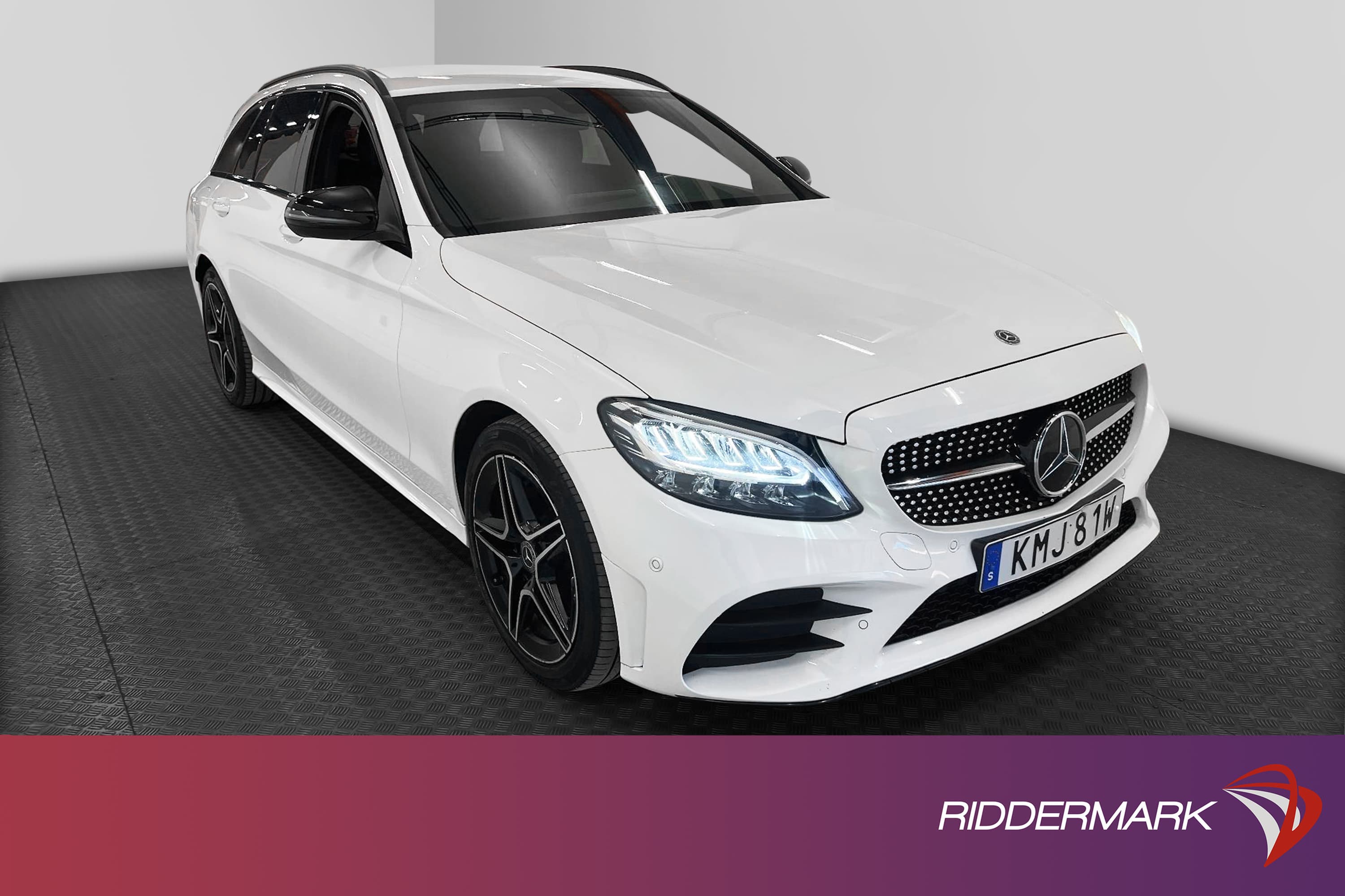 Mercedes-Benz C 200 T 160hk AMG Burmester Kamera GPS Välserv