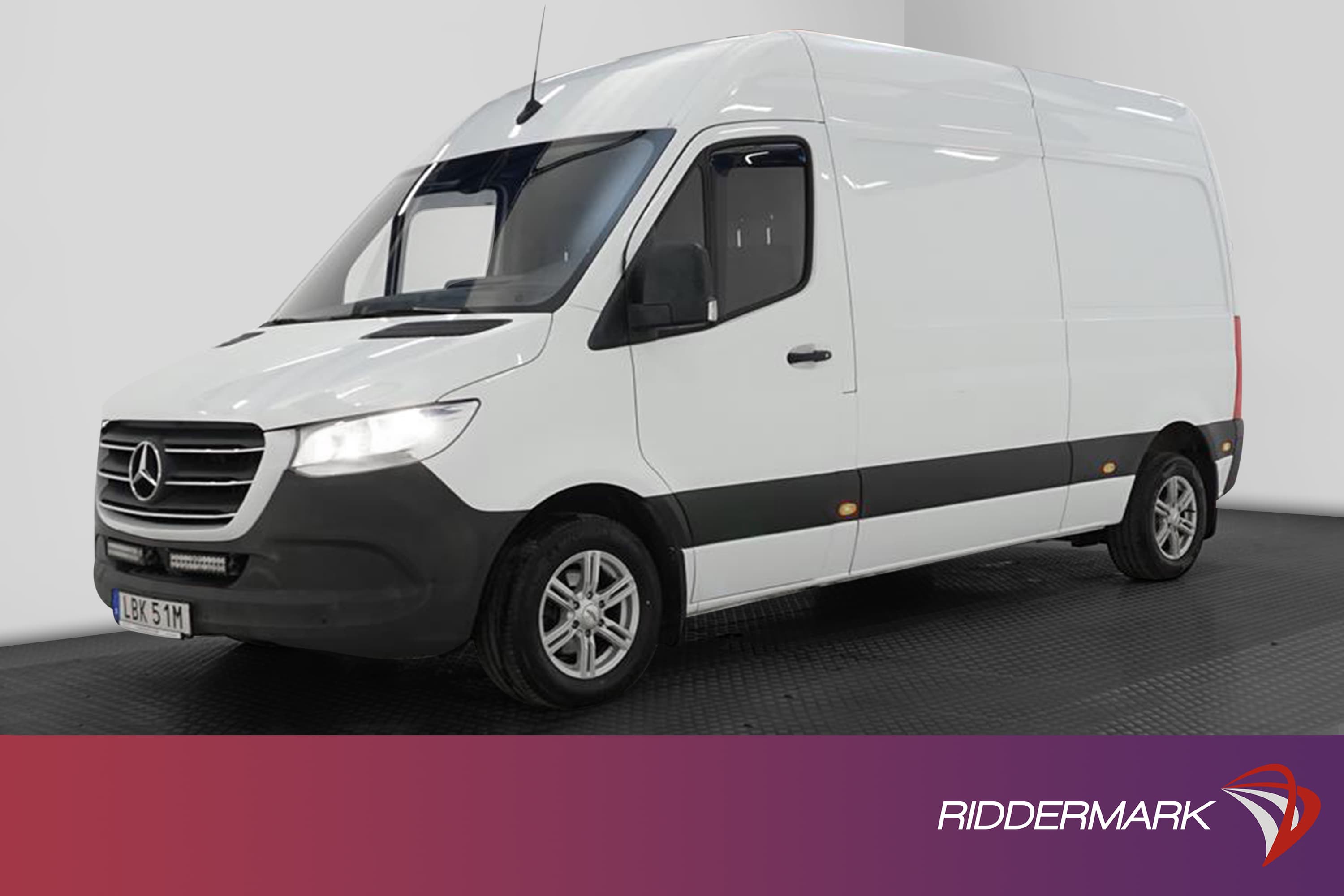 Mercedes-Benz Sprinter Automat L2H2 Drag Värmare Moms
