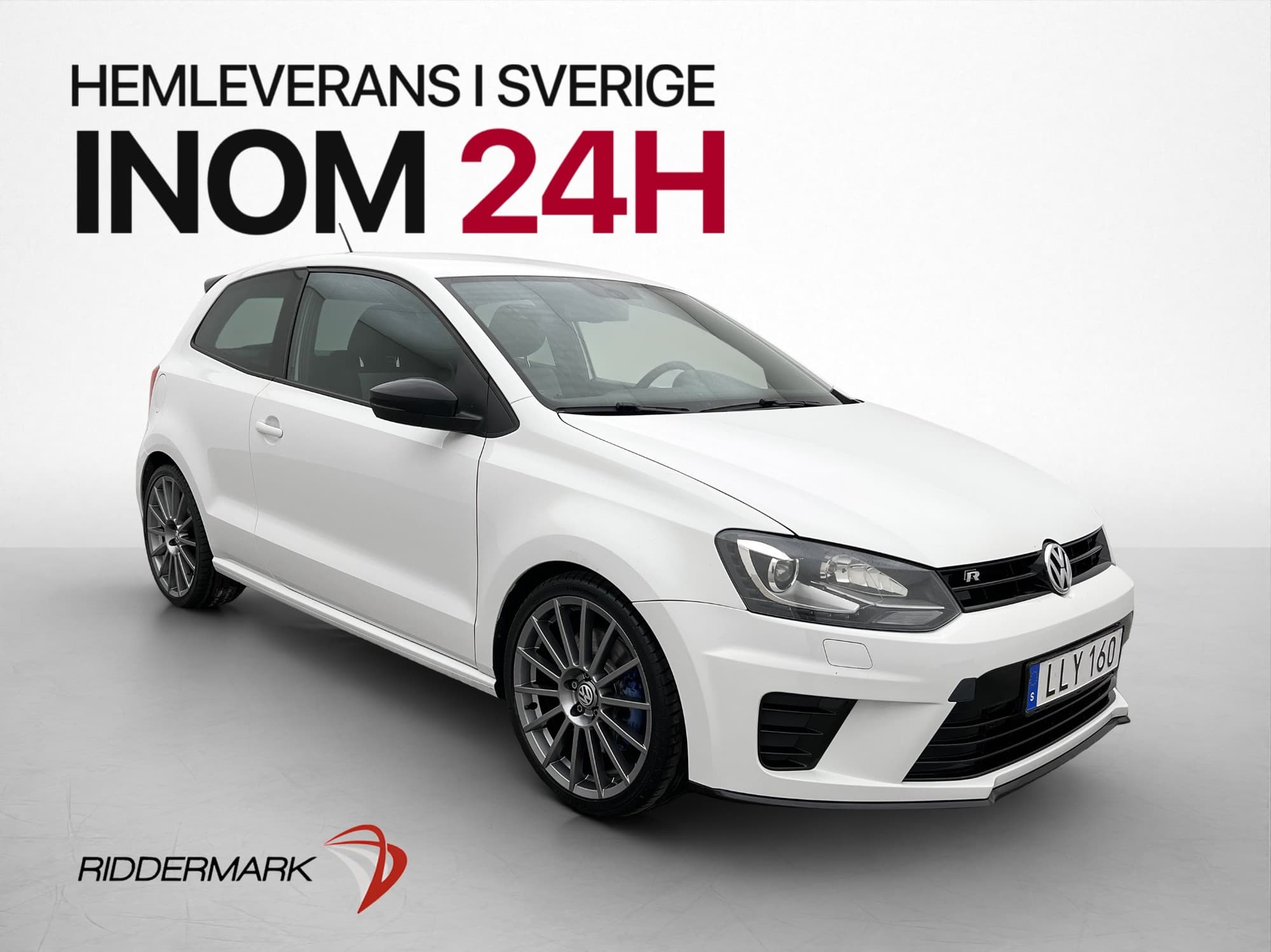 Volkswagen Polo R WRC 2.0 TSI 220hk Navigation Sensorer-Bak