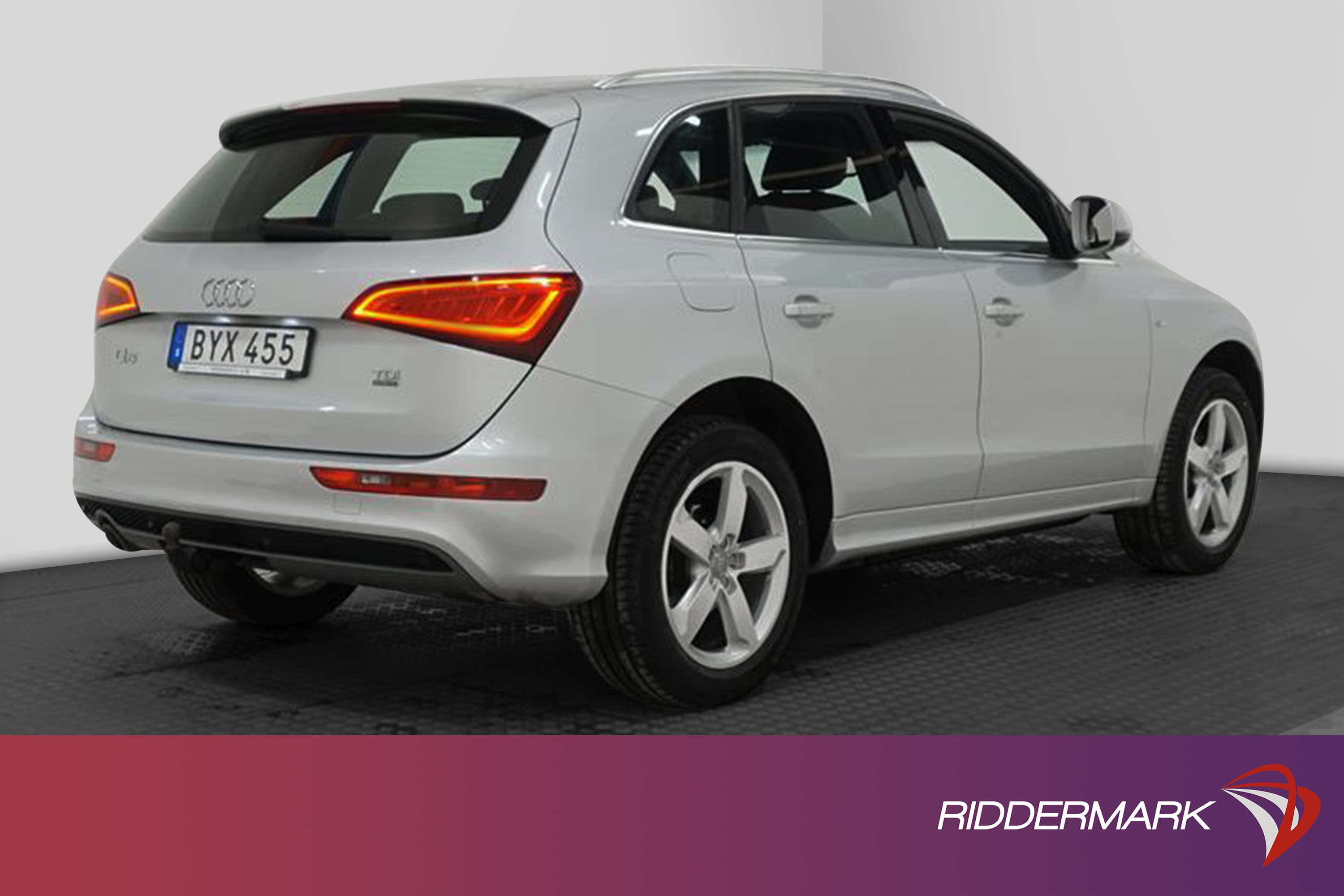 Audi Q5 2.0 TDI Quattro 177hk S-line Drag Skinn 0,6l/mil