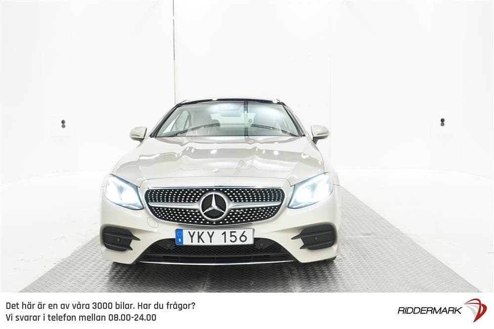 Mercedes-Benz E 220 d Coupé 194hk AMG D-värm Pano Skinn Naviexteriör