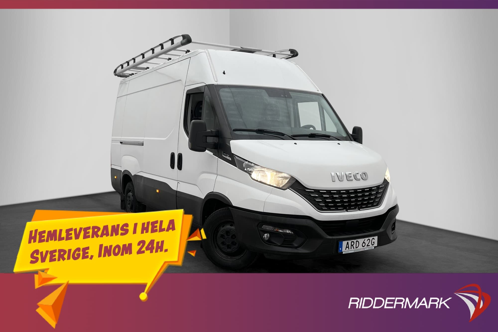 Iveco Daily 35 L3H2 2.3 JTD Värmare 3-Sits Farthållare MOMS