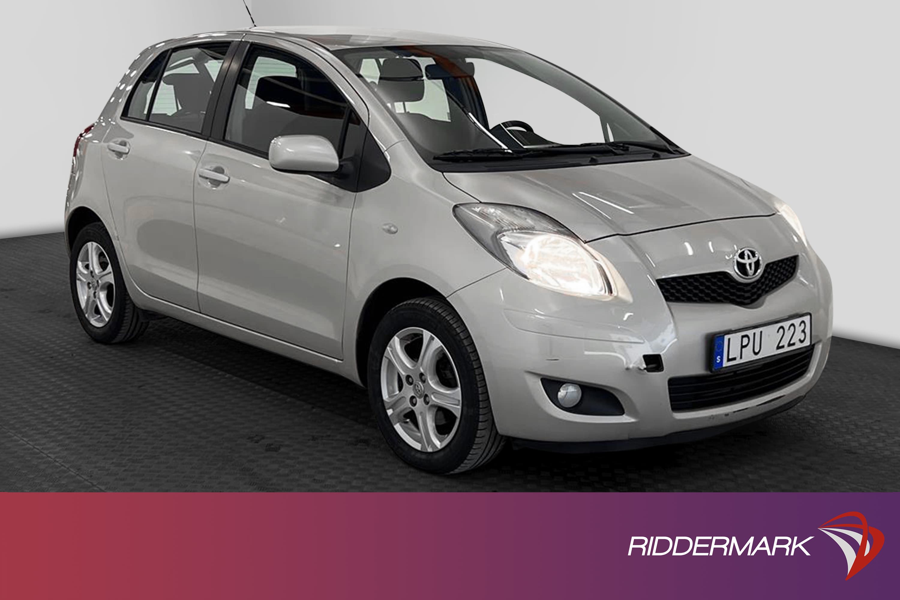 Toyota Yaris 1.0 VVT-i 69hk Låg Skatt 0,49L/mil